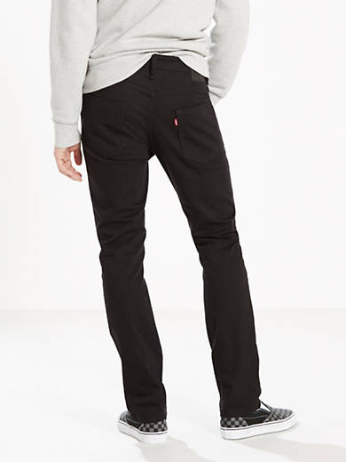 In de genade van inhalen afstuderen Levi's® Commuter™ Pro 511™ Slim Fit Stretch Jeans - Black | Levi's® CA
