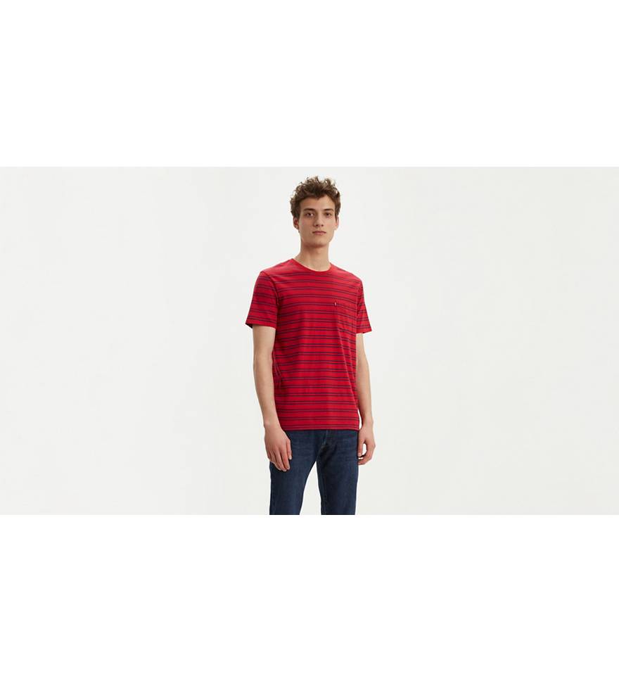 Classic Striped Pocket Tee Shirt - Multi-color | Levi's® US