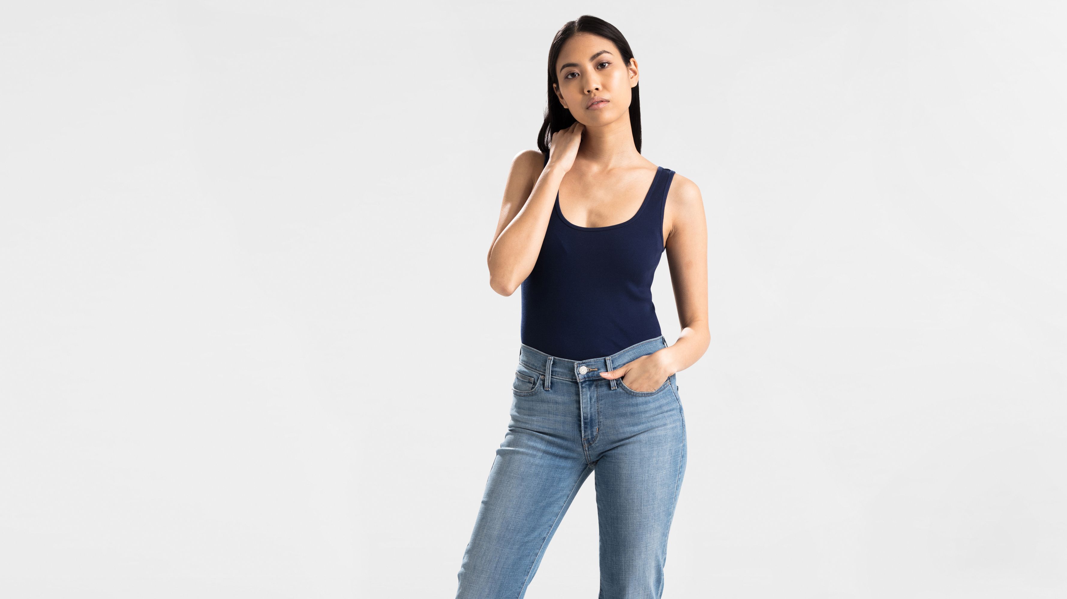 Classic Ribbed Tank Top - Blue | Levi's® US