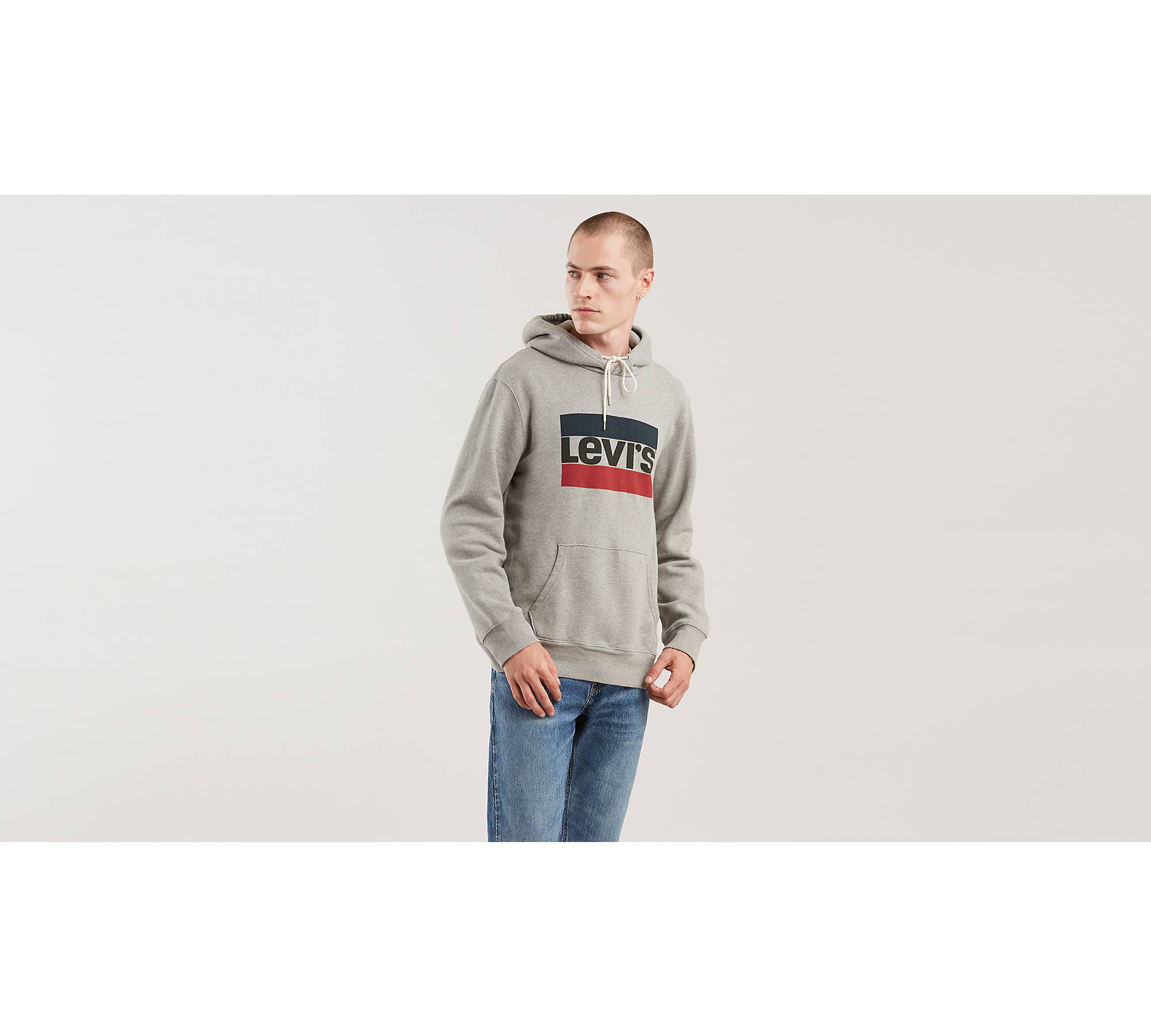 Hoodie Graphic Levi\'s® - Grey US | Pullover