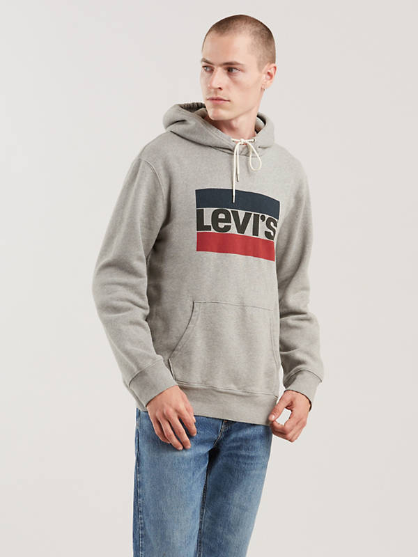 Graphic Pullover Hoodie - Grey | Levi's® US
