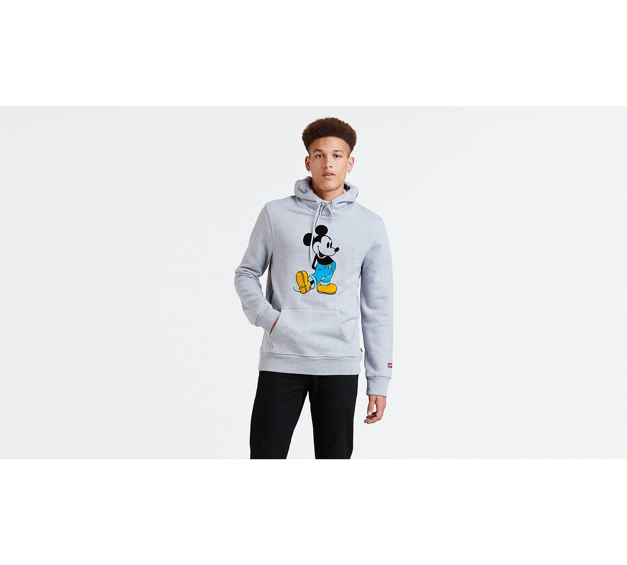 Hoodies & Sweatshirts  Mickey Mouse Sitting Oversized Print