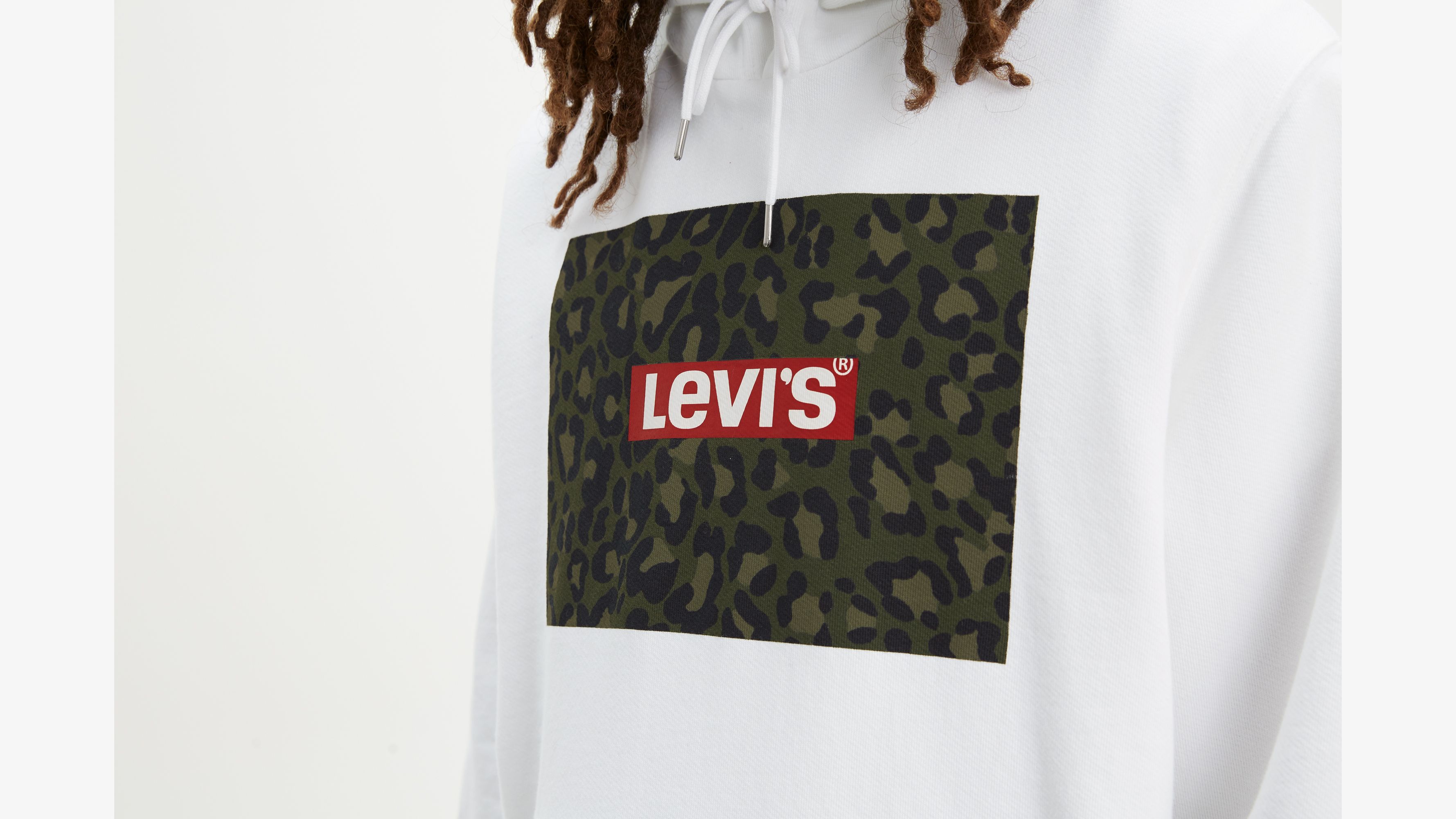 Levi's box tab discount hoodie