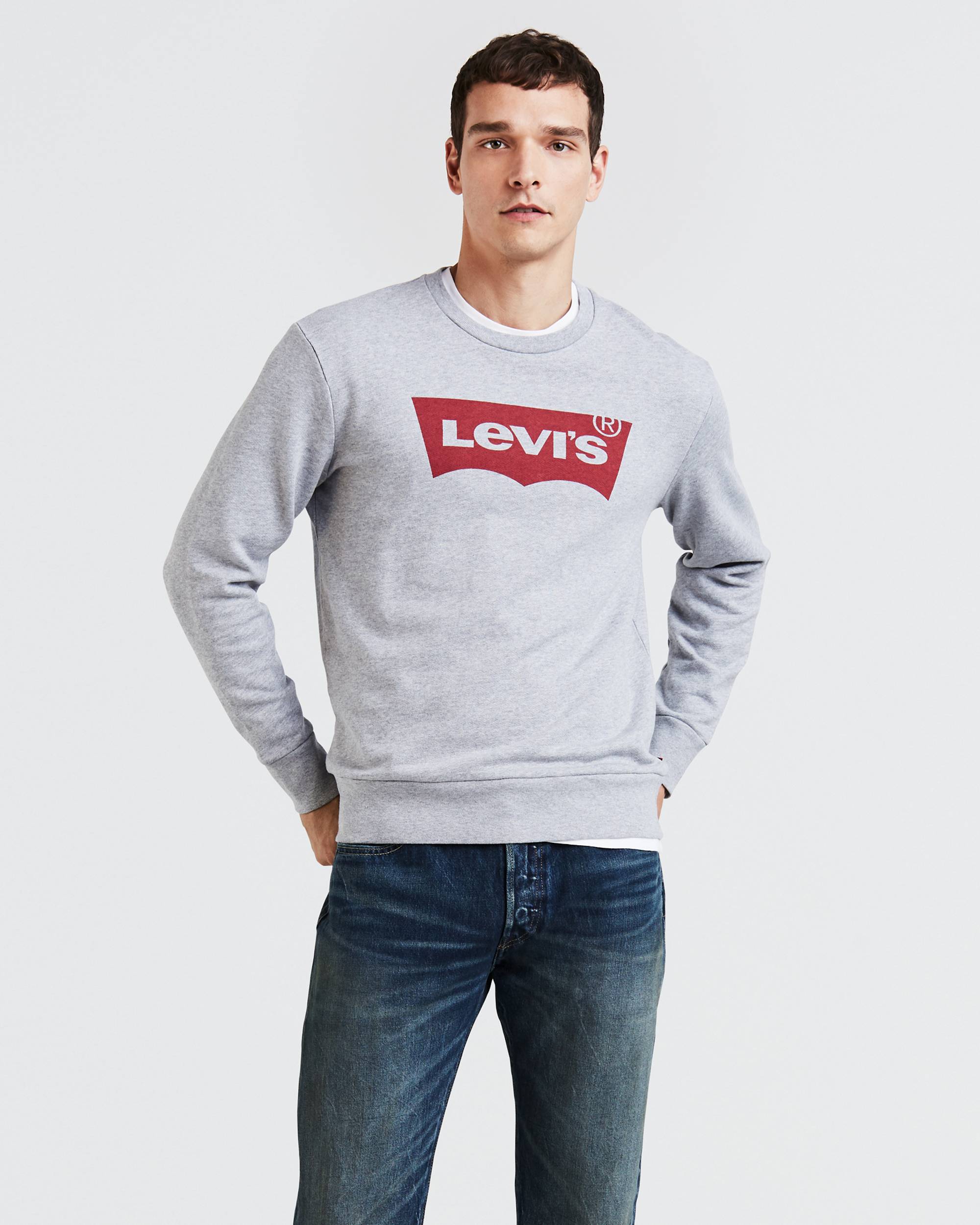 Levi's® Logo Crewneck Sweatshirt 1
