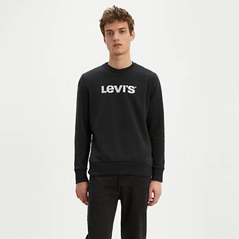 Levi's® Graphic Crewneck Sweatshirt - Black | Levi's® US