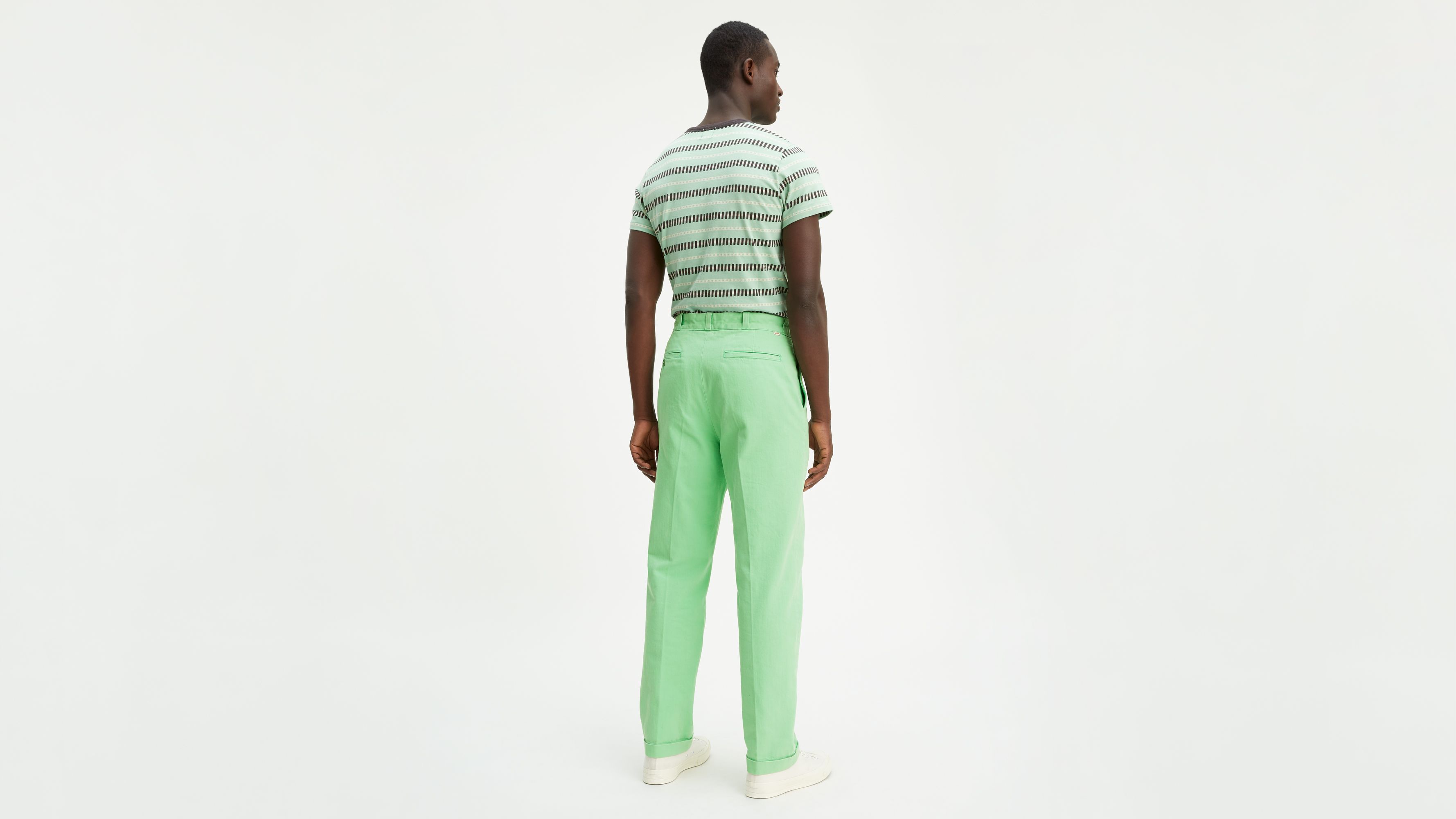 Tab Twill Trousers - Green | Levi's® US