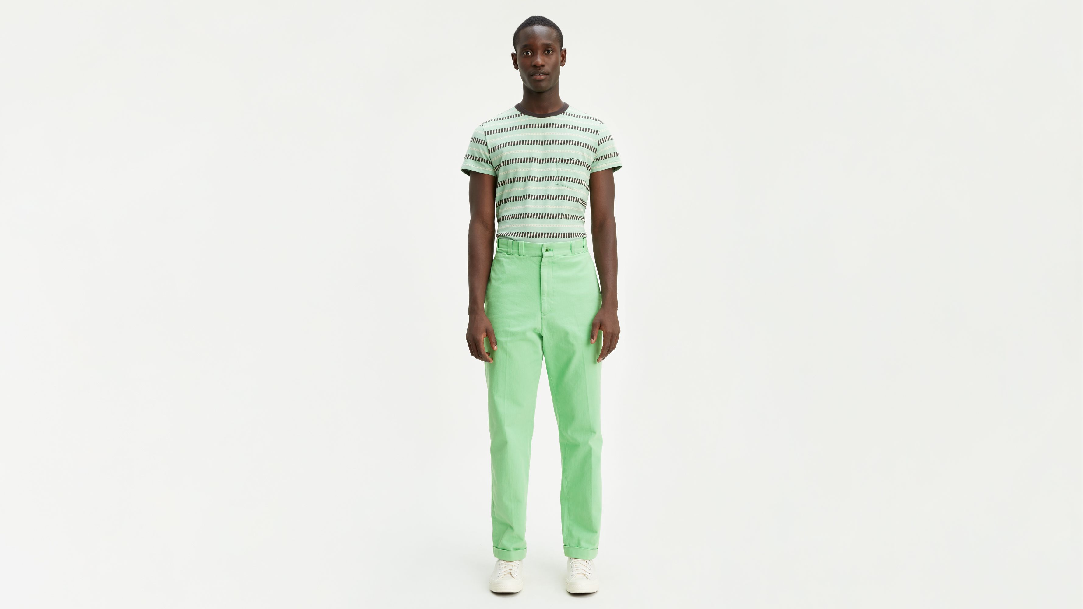 Tab Twill Trousers - Green | Levi's® US