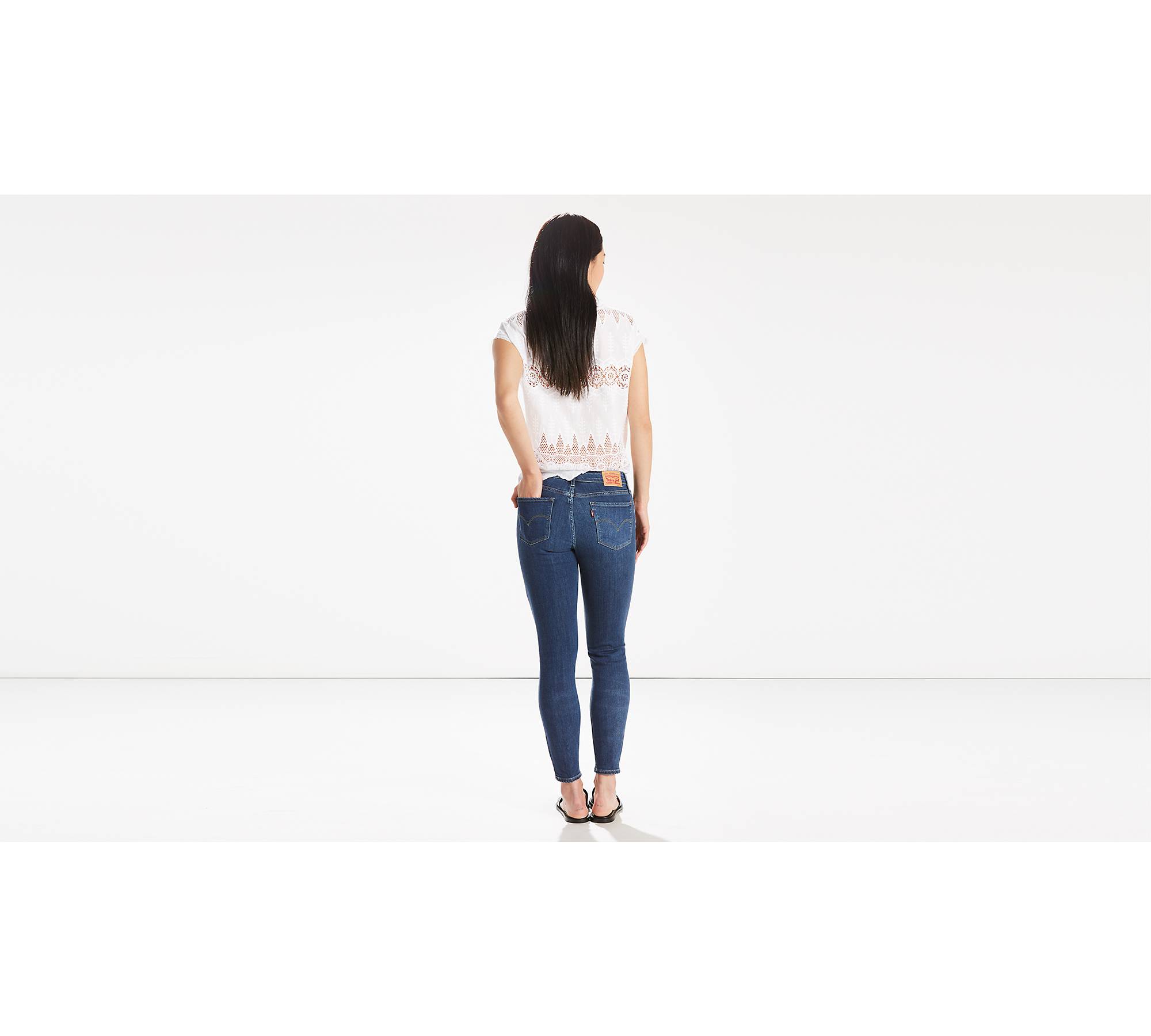 711 Skinny Ankle Women's Jeans - Dark Wash | Levi's® US