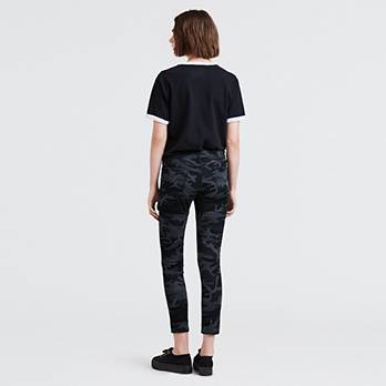 Camo Print 711 Skinny Ankle Women's Jeans 3