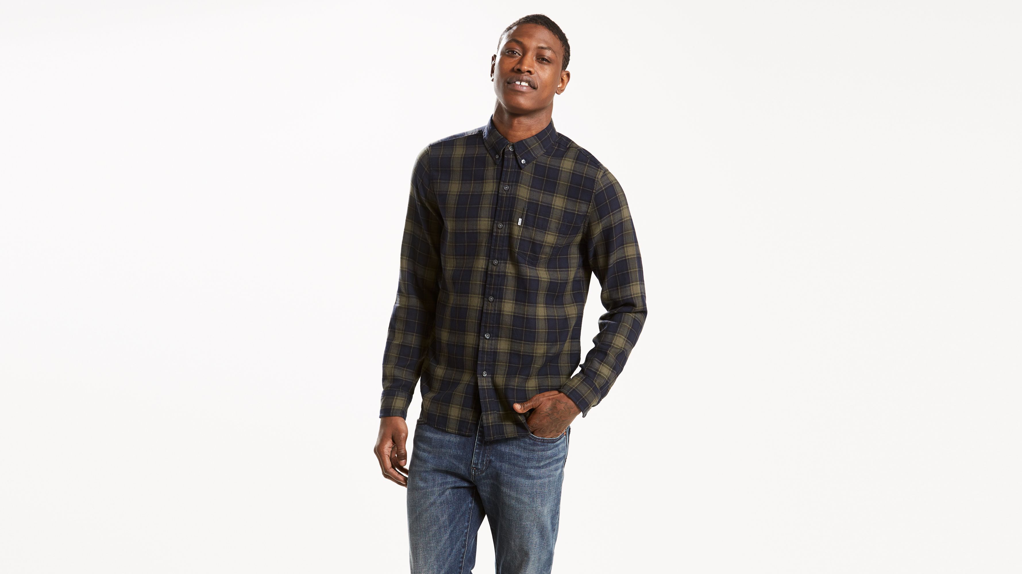 Levi's one pocket shirt best sale