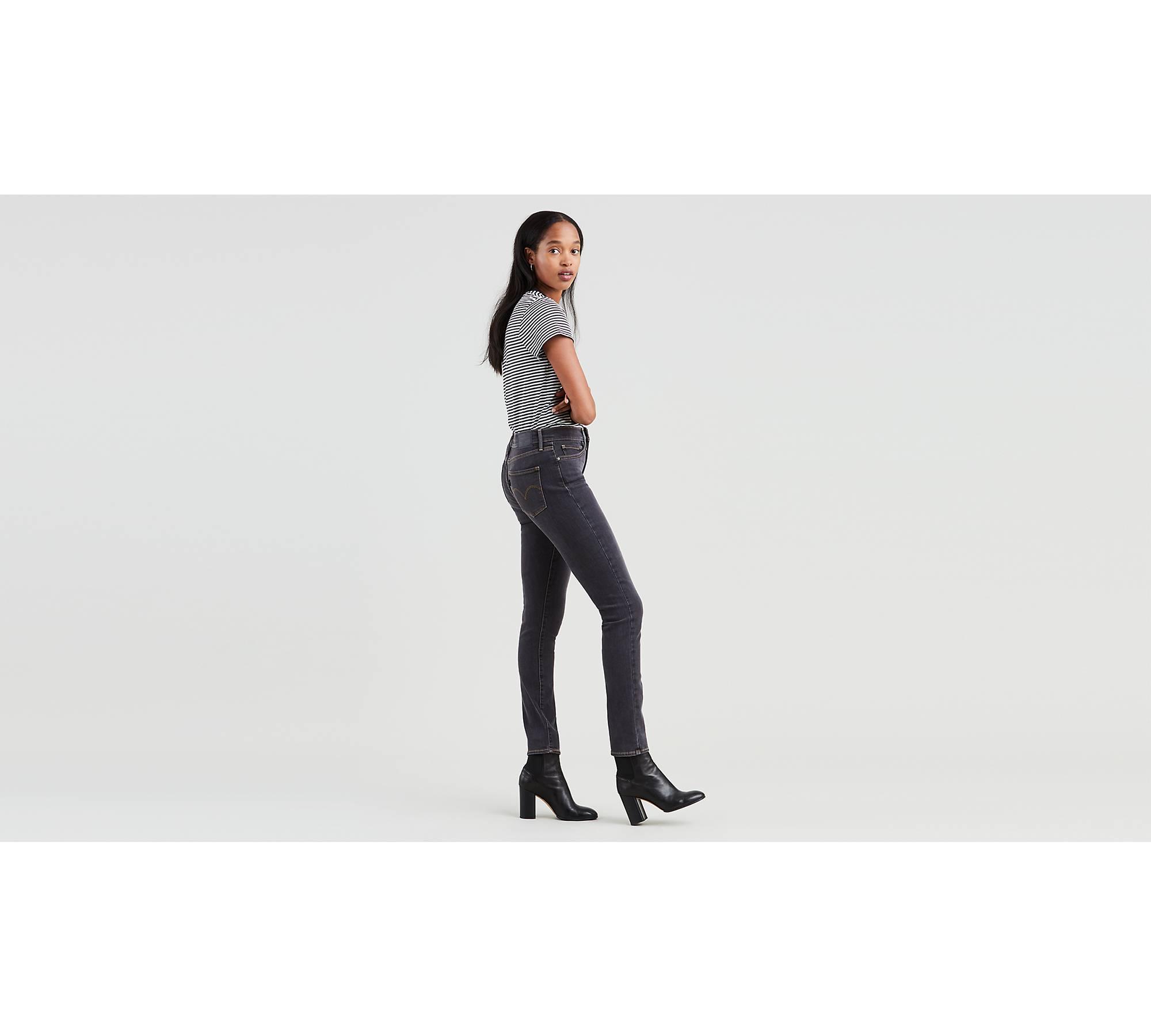311 Shaping Skinny Jeans - Black | Levi's® CA