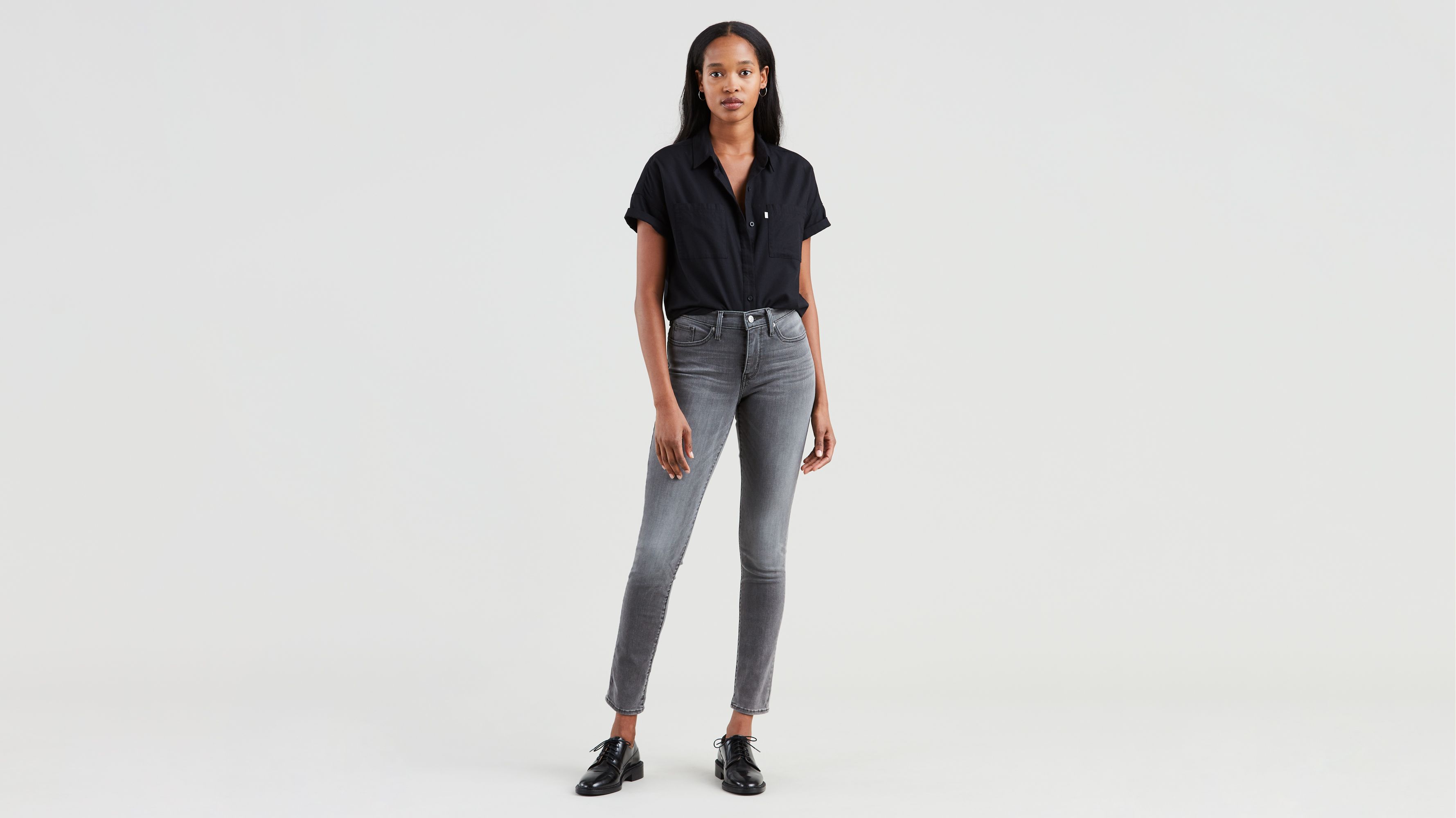311 Shaping Skinny Women's Jeans - Grey | Levi's® US