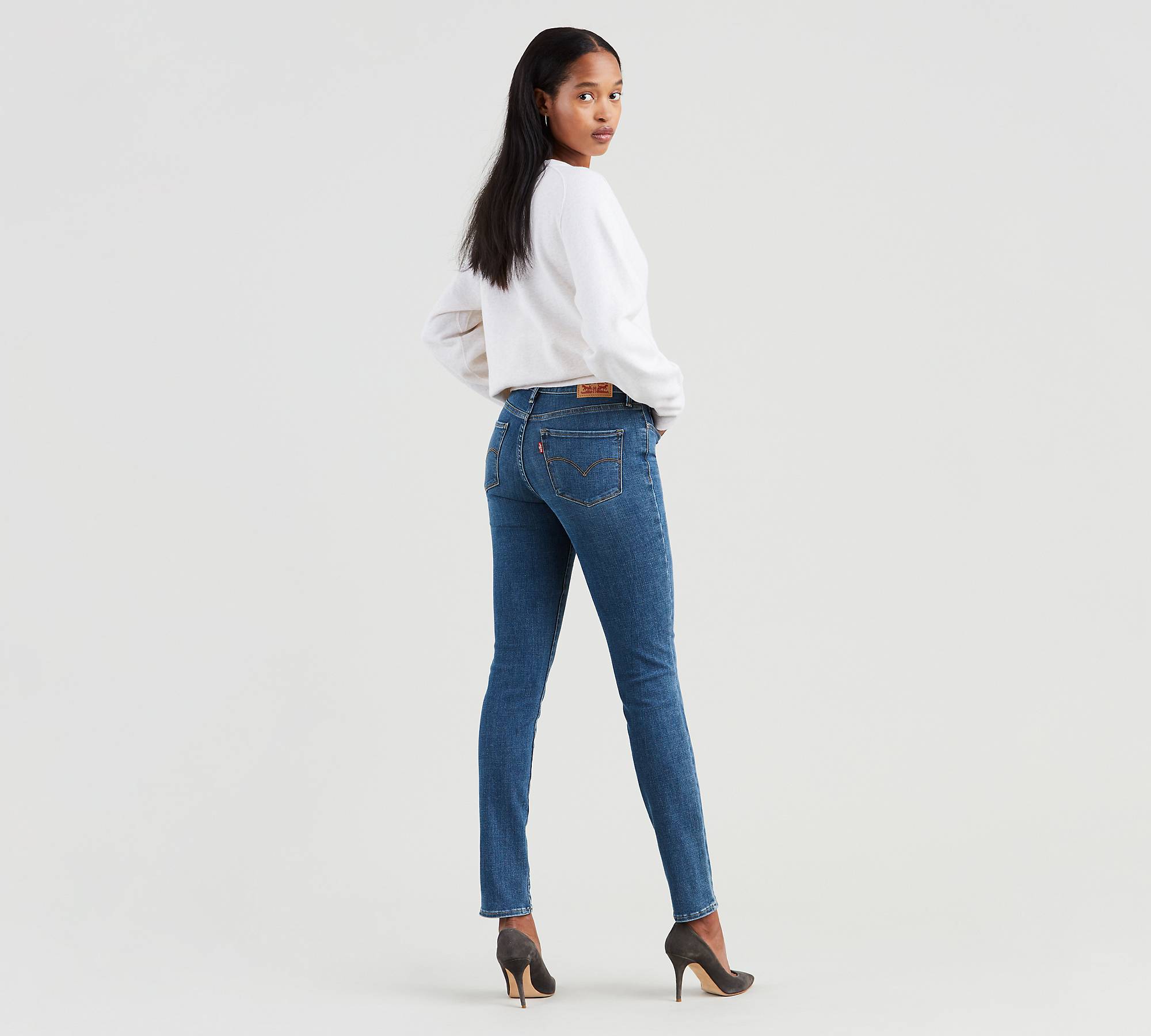 311 Shaping Skinny Studded Women's Jeans - Medium Wash | Levi's® US