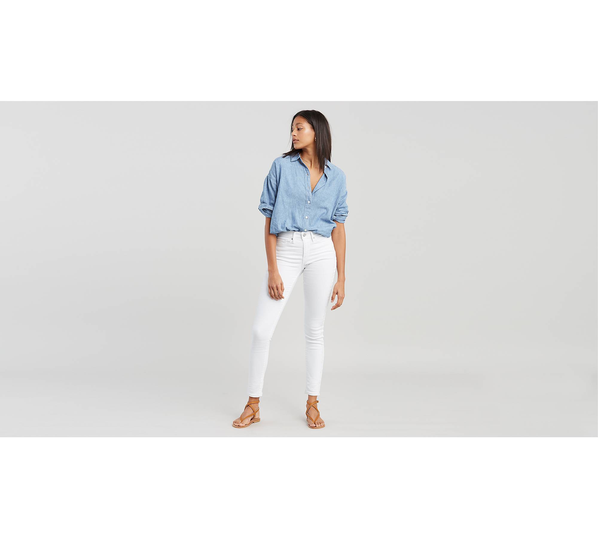 311 Shaping Skinny Women\'s Jeans Levi\'s® US White | 