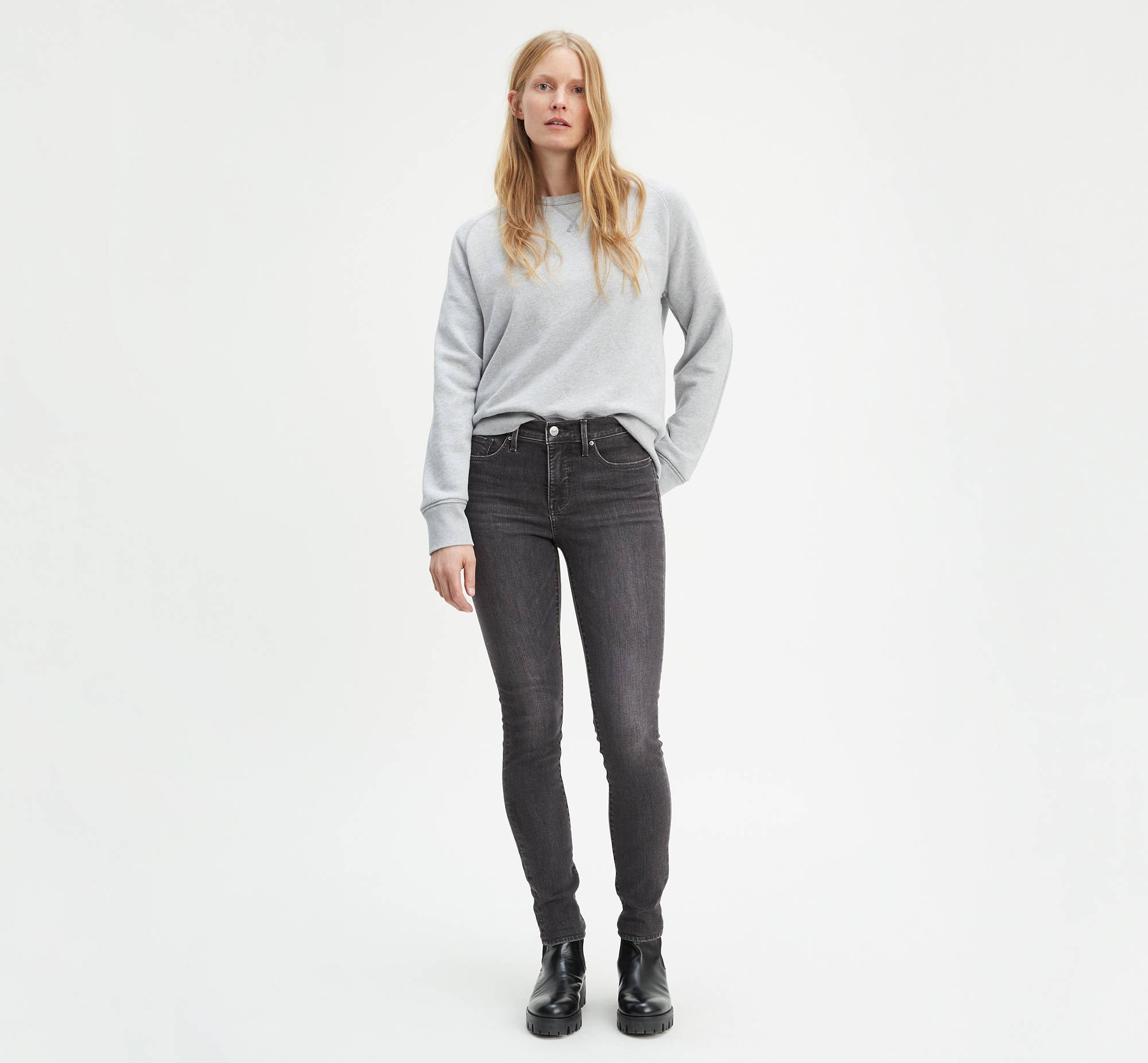 311 Shaping Skinny Women's Jeans - Grey | Levi's® US