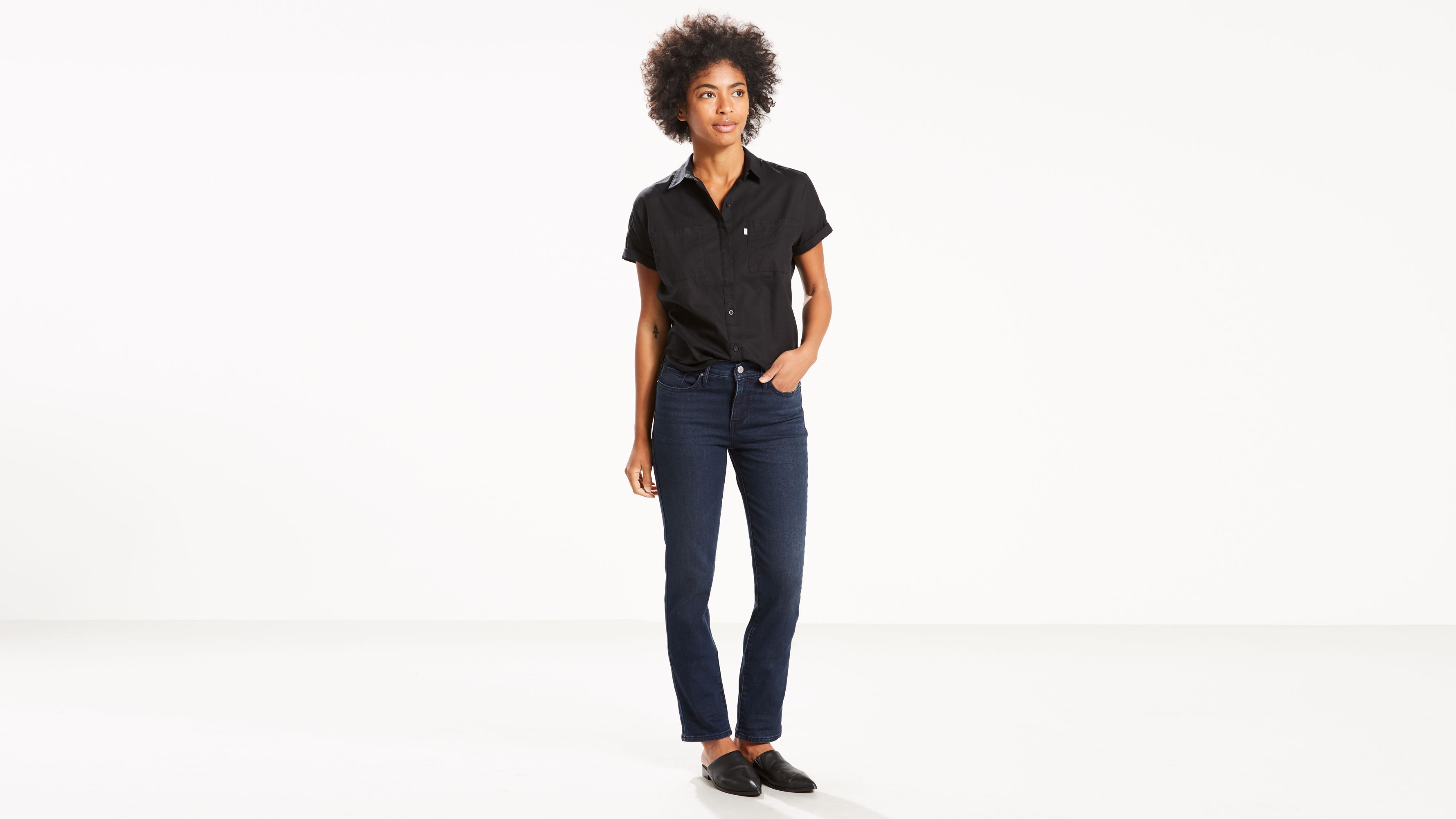 312 Shaping Slim Women's Jeans - Dark 