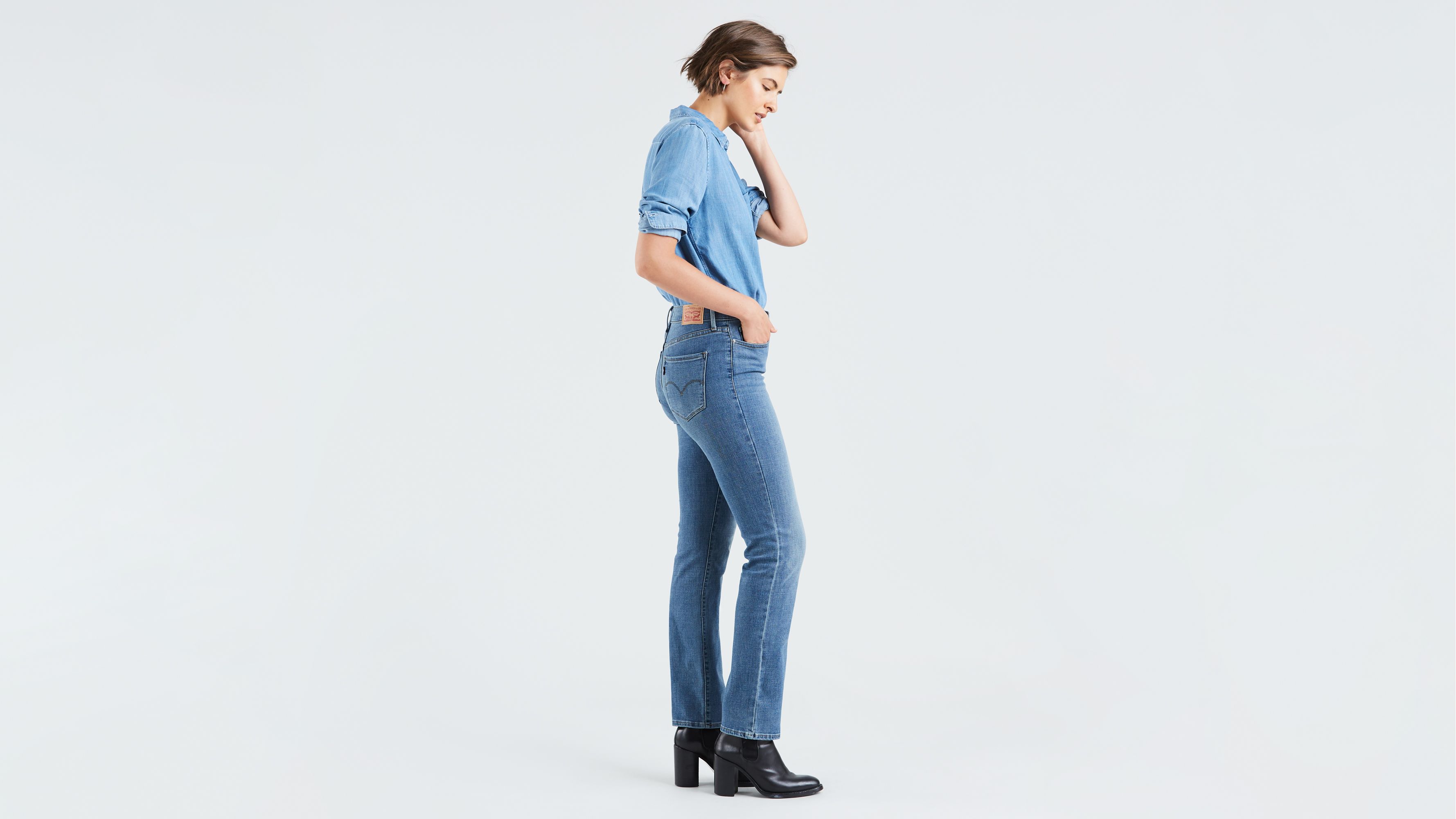 levi's 314 shaping straight jeans 