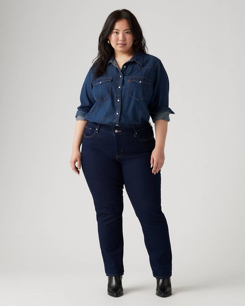 314 Shaping Straight Fit Women's Jeans (Plus Size) 2
