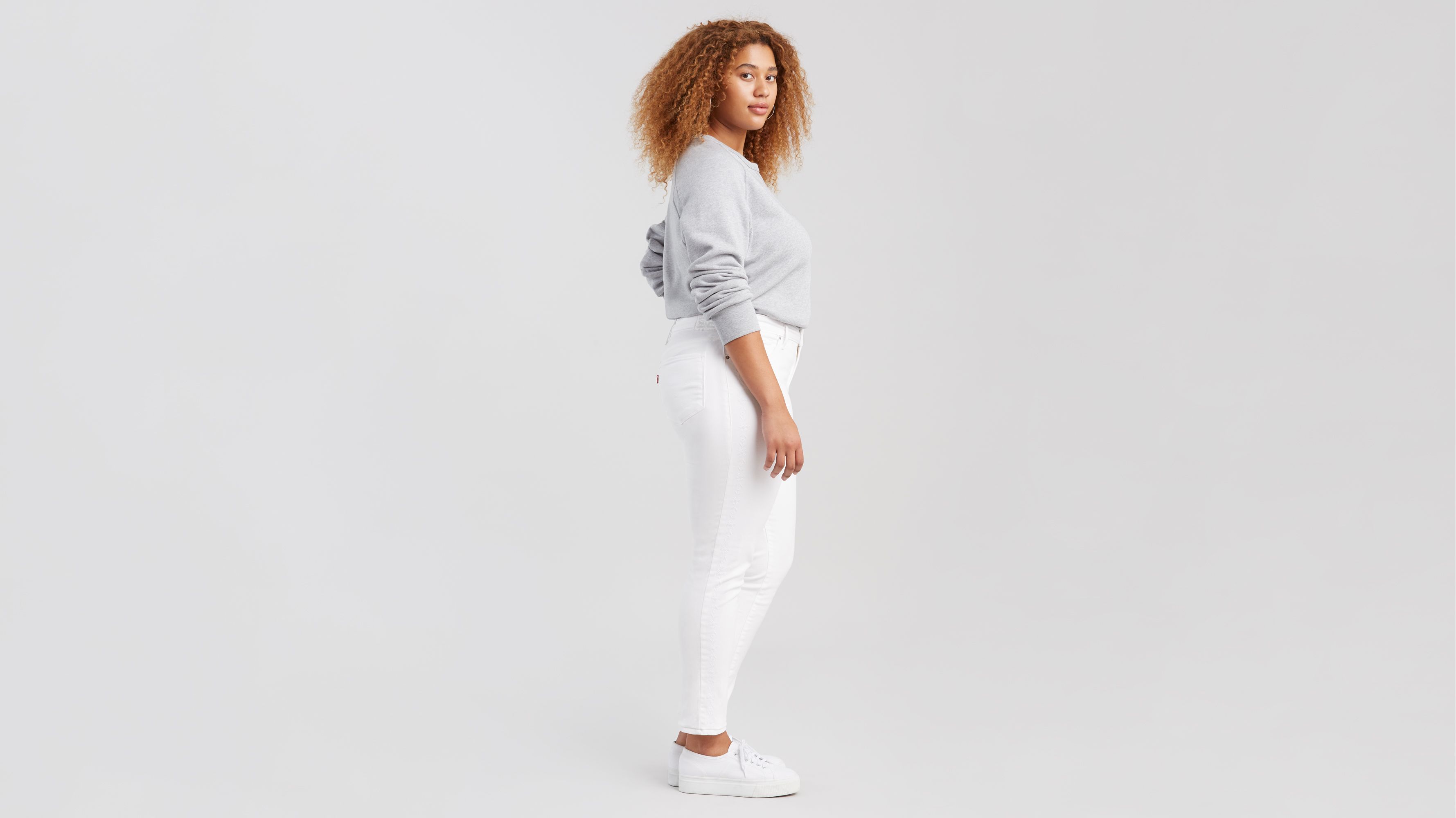 levi's 311 shaping skinny white