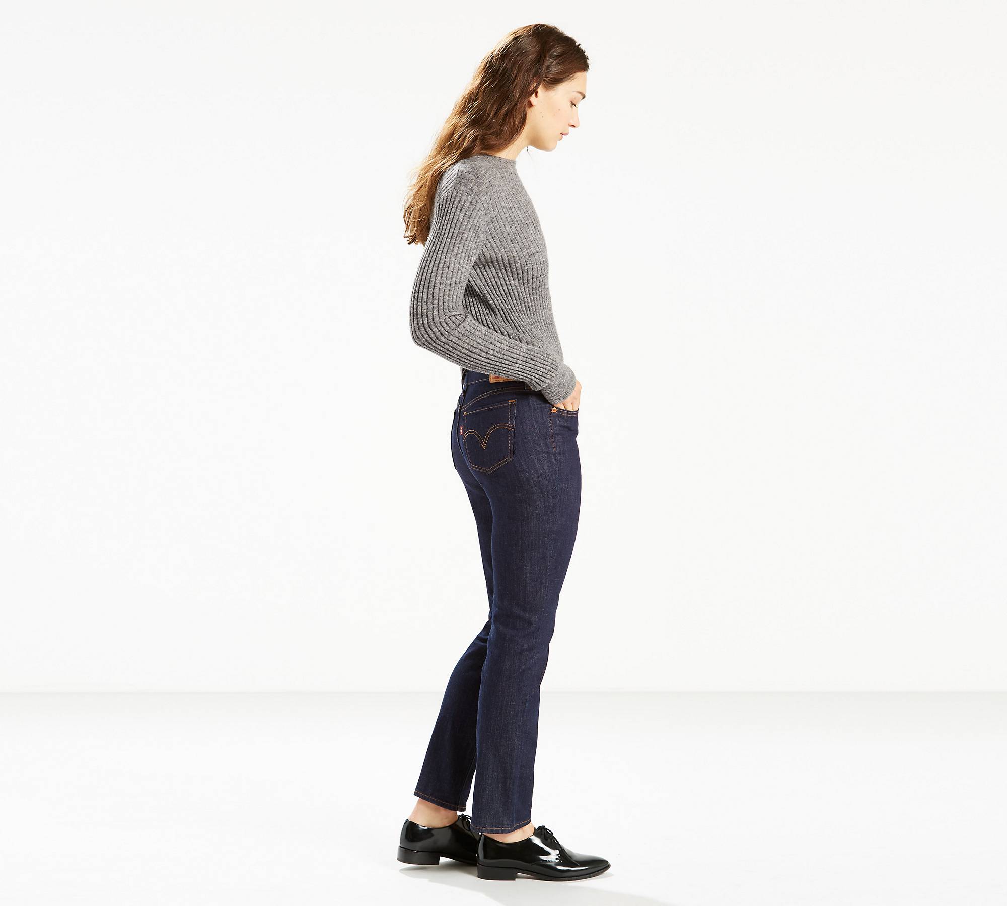 414 Relaxed Straight Fit Women's Jeans - Blue | Levi's® US