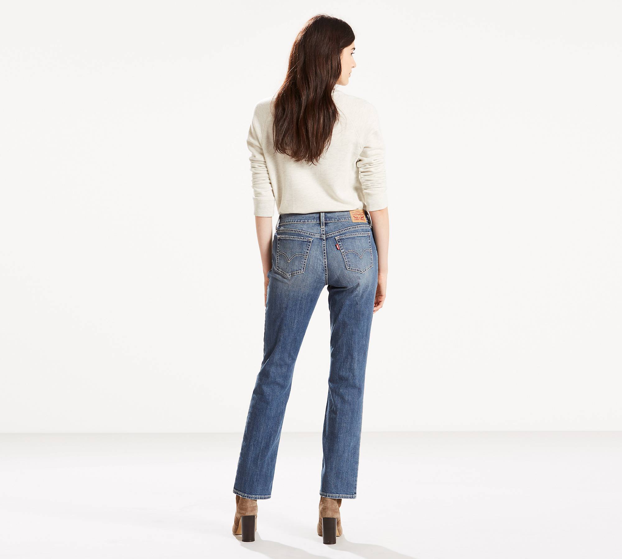 Palads At regere dækning 414 Classic Straight Women's Jeans - Medium Wash | Levi's® US