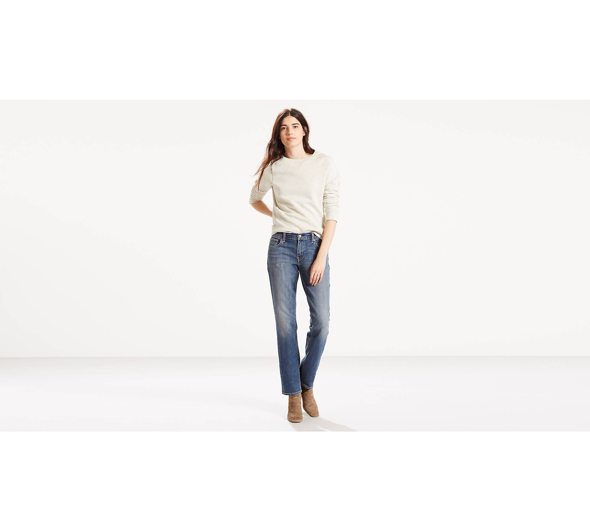 Levi's 414 relaxed fit straight leg jeans