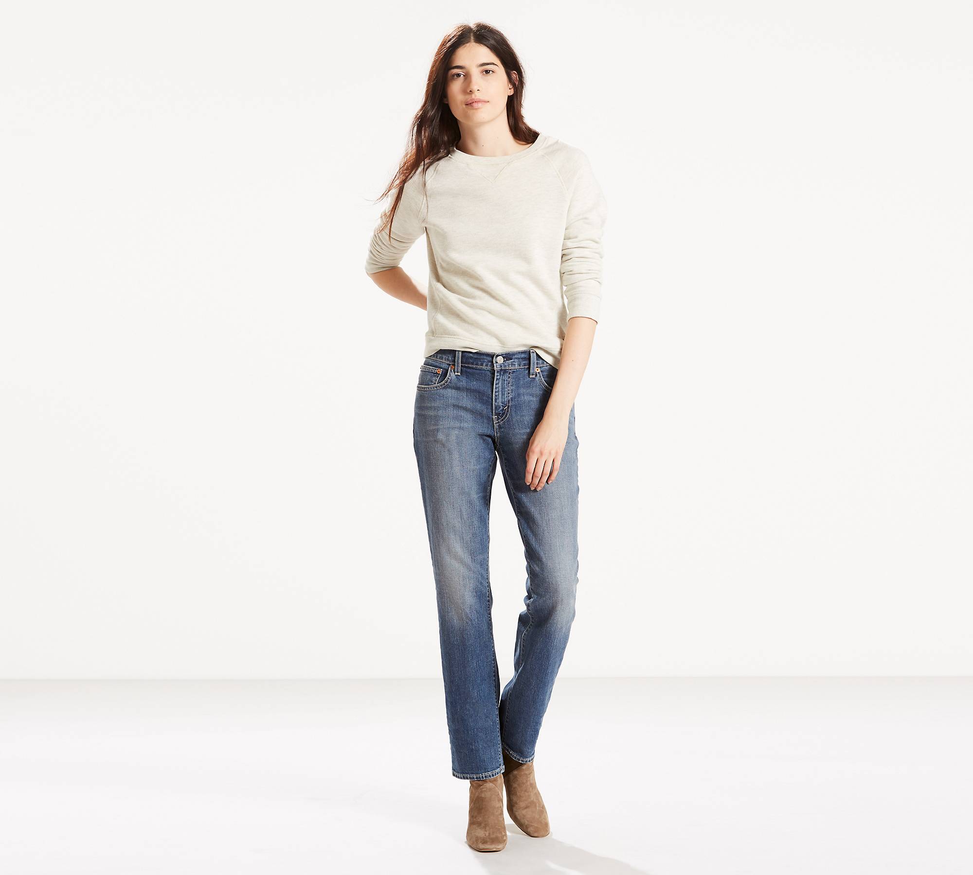 414 Classic Straight Women's Jeans 1