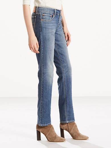 414 Classic Straight Women's Jeans - Medium Wash | Levi's® US