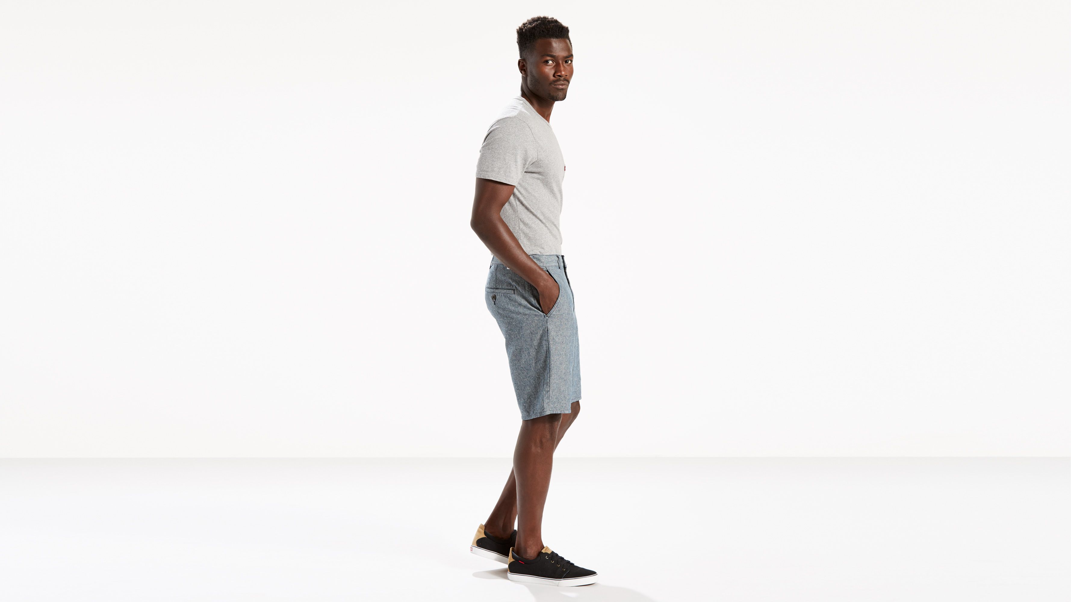 Straight Chino Shorts - Blue | Levi's® US