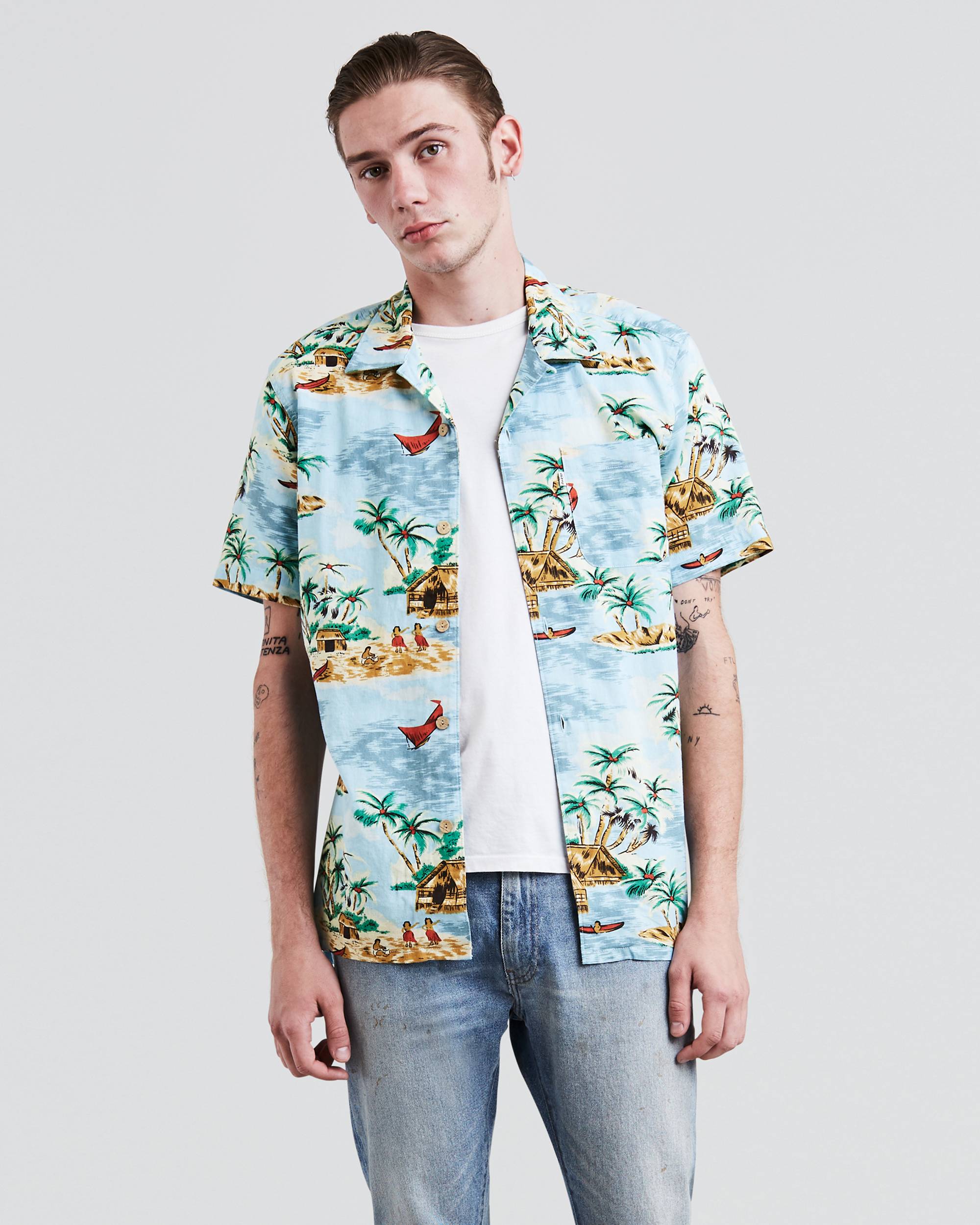 Short Sleeve Hawaiian Shirt 1