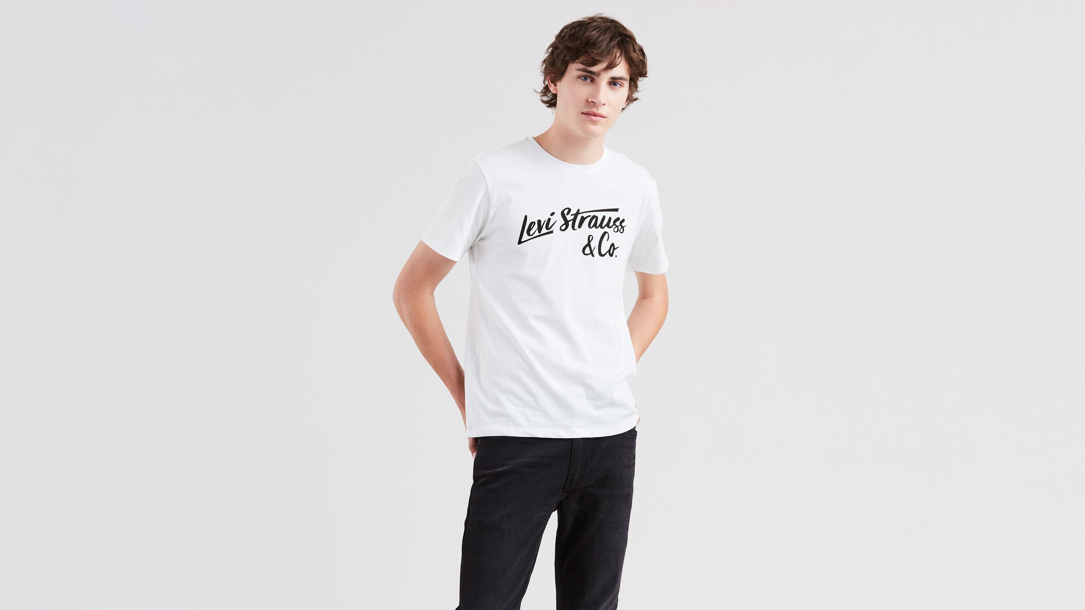 Levi's® Logo Graphic Tee Shirt - White 