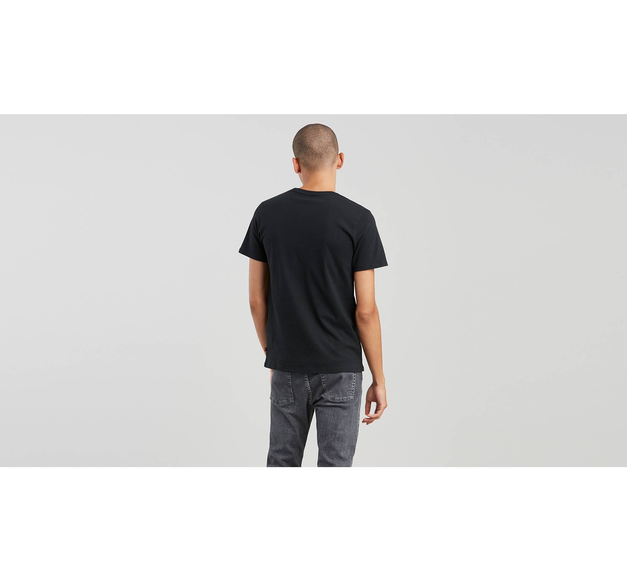 Levi's® Logo Graphic Tee Shirt - Black | Levi's® US