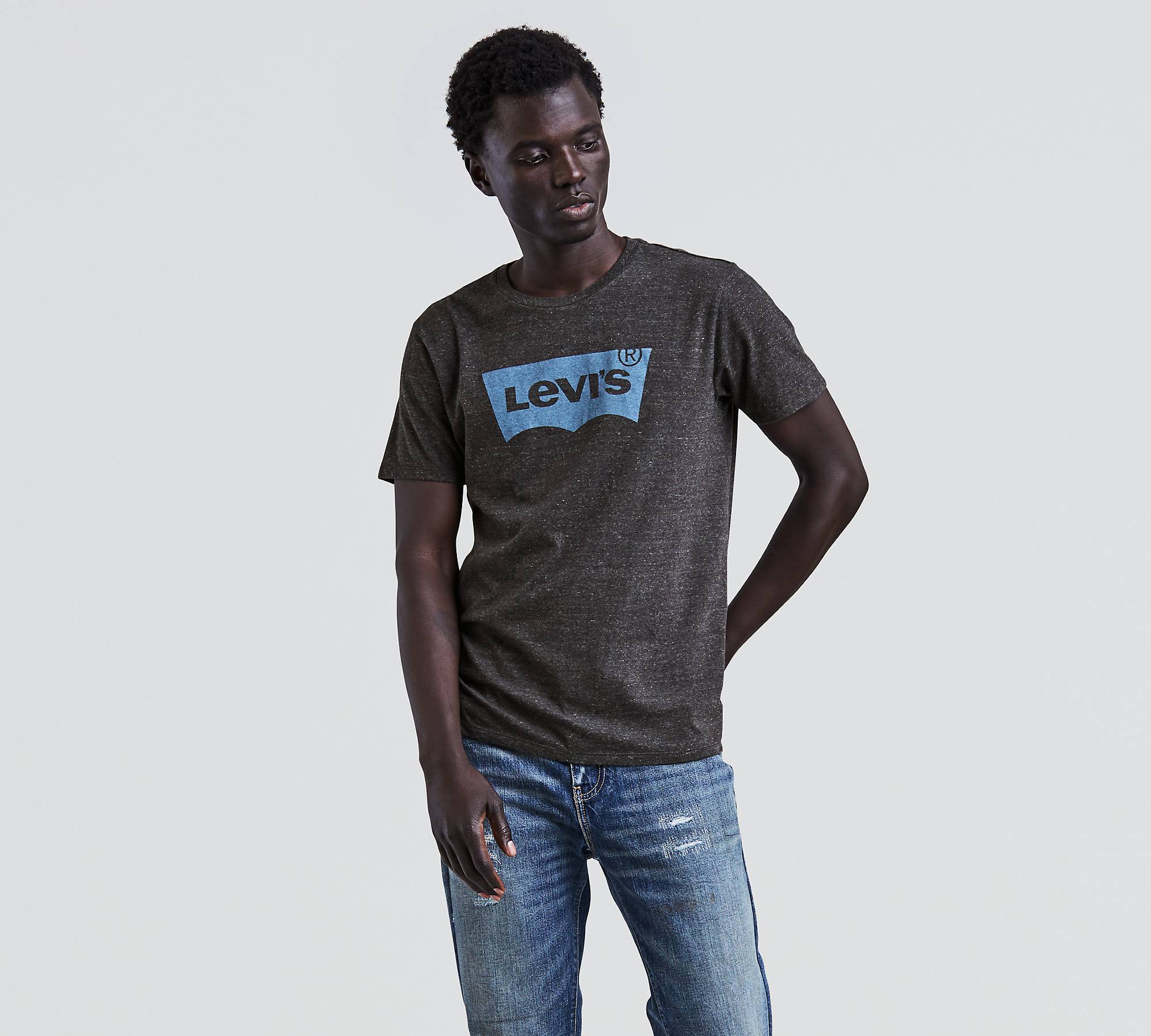 Levi's® Logo Classic Tee Shirt - Grey | Levi's® US