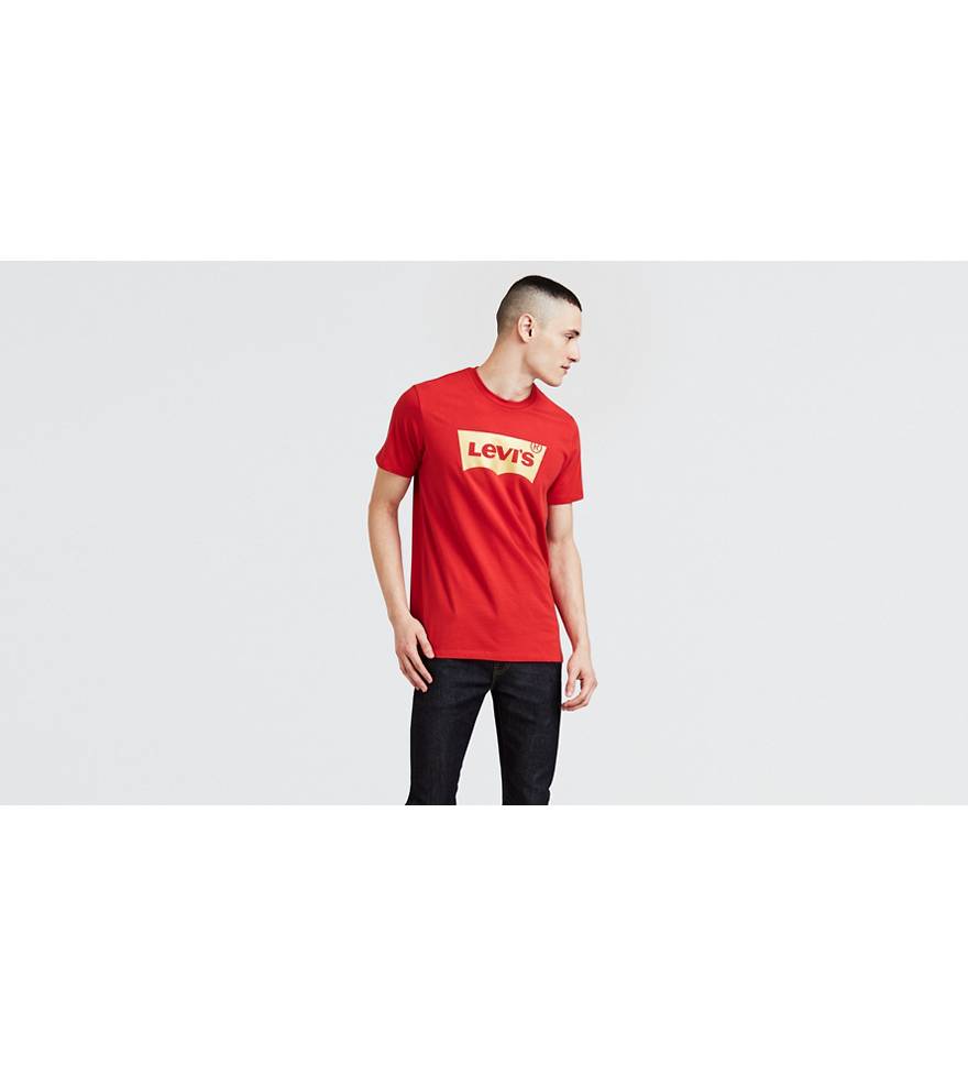 Levi's® Classic Logo Tee Shirt - Red | Levi's® US