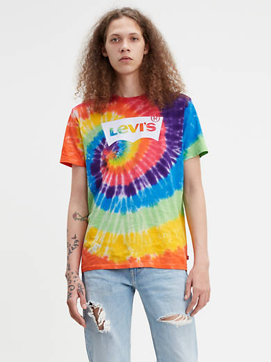 Levi's® Tie Dye Logo Tee Shirt - Multi-color | Levi's® US