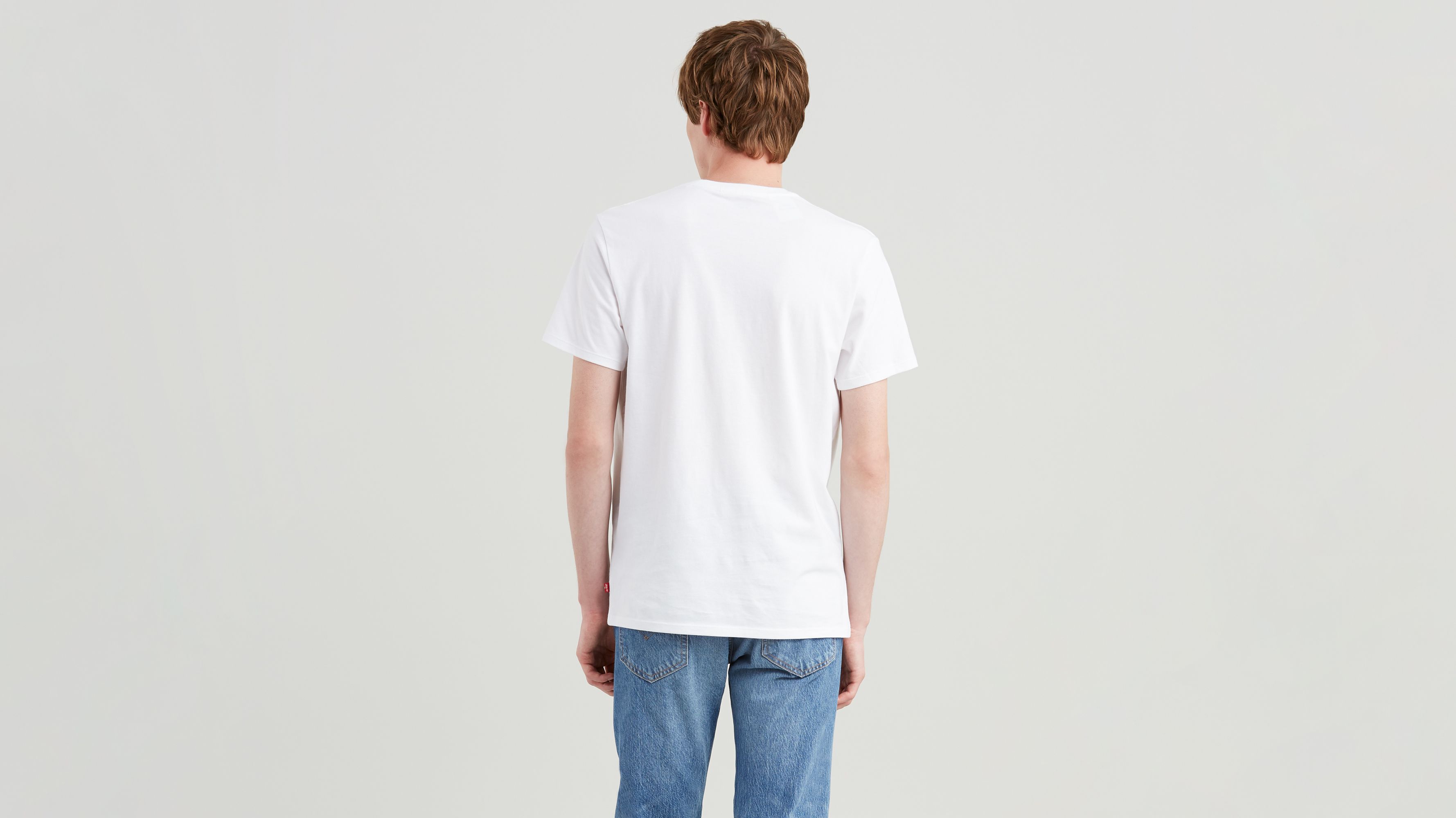 Levi's® Logo Plaid Fill Classic Tee Shirt 2