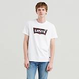 Levi's® Logo Plaid Fill Classic Tee Shirt 1