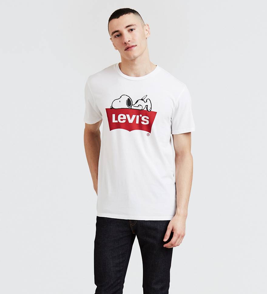 Levi's® x Peanuts Classic Logo Tee Shirt 1