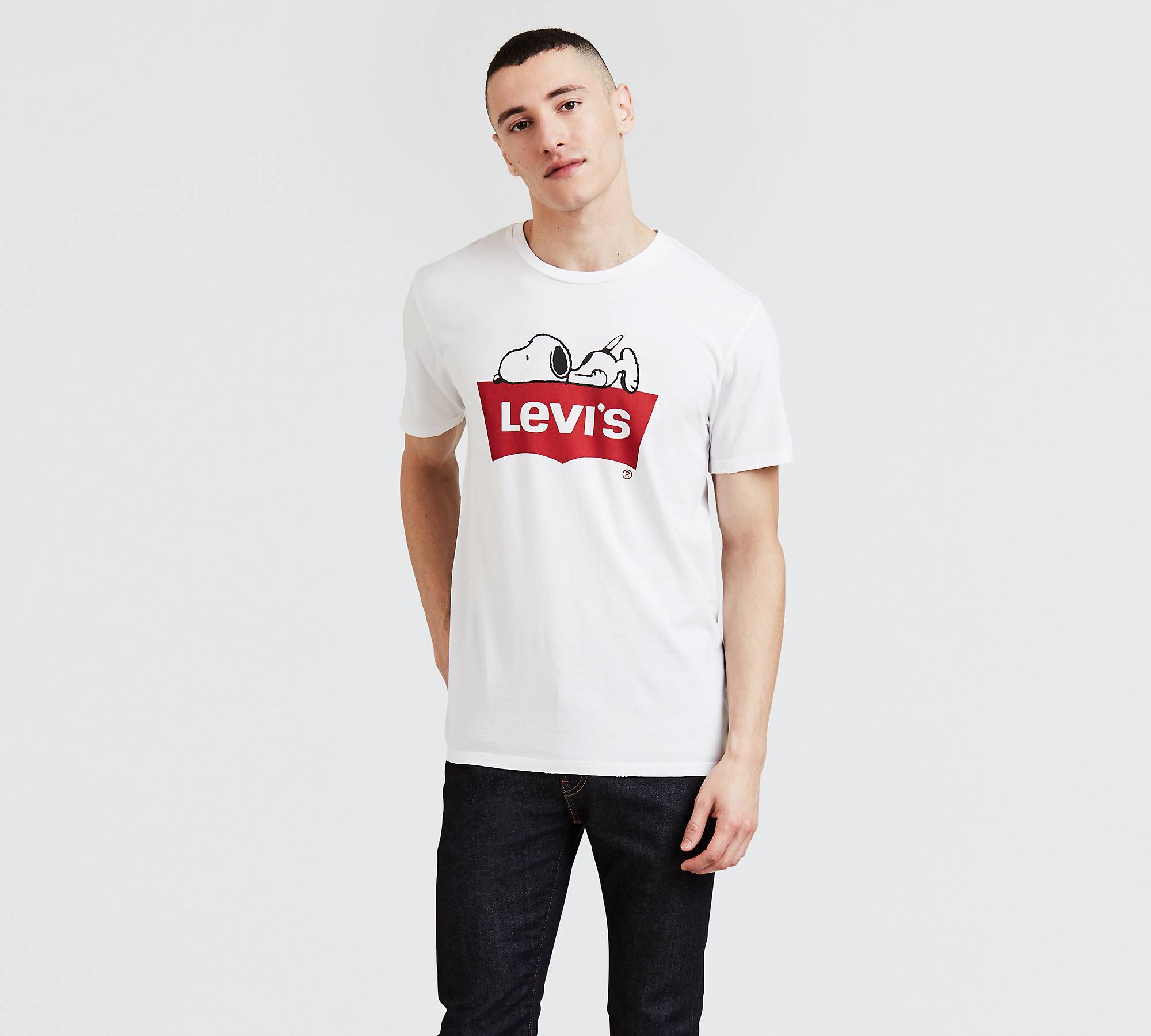 Levi's® x Peanuts Classic Logo Tee Shirt 1