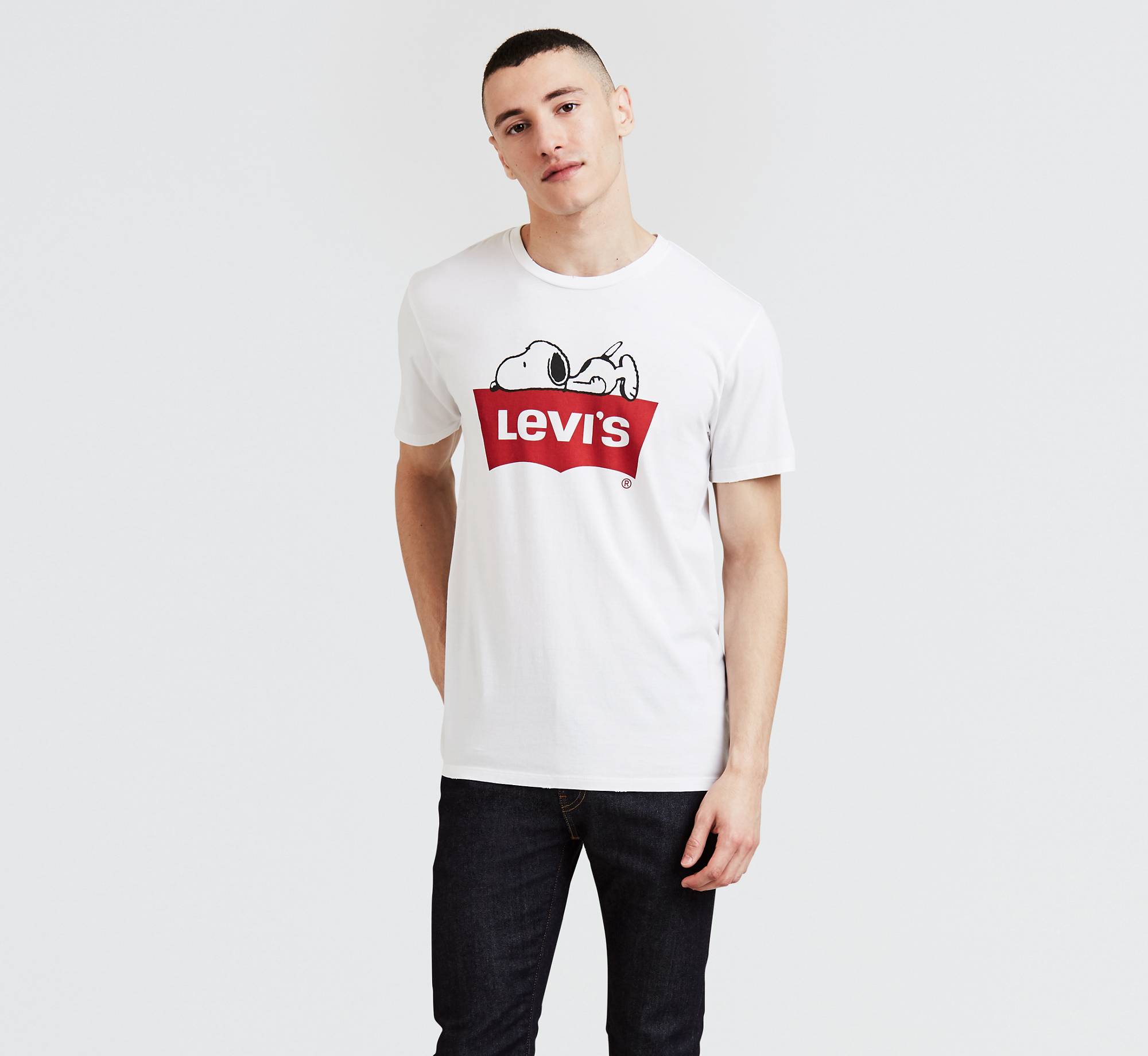 Shirt Sales Tee Shirt Levis Snoopy Men's Levi's Snoopy T Shirt Hot