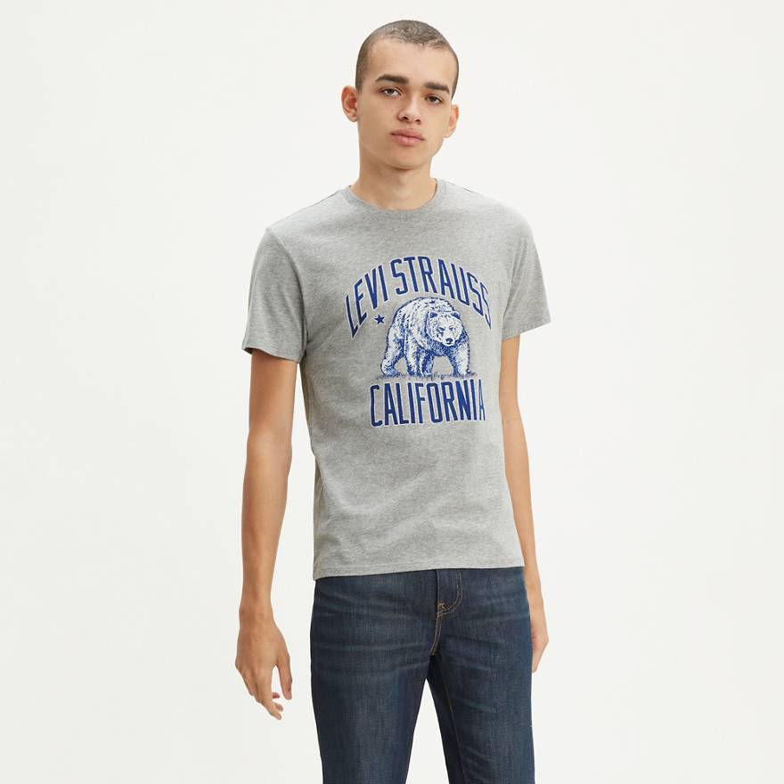 Cali Bear Graphic Tee Shirt 1