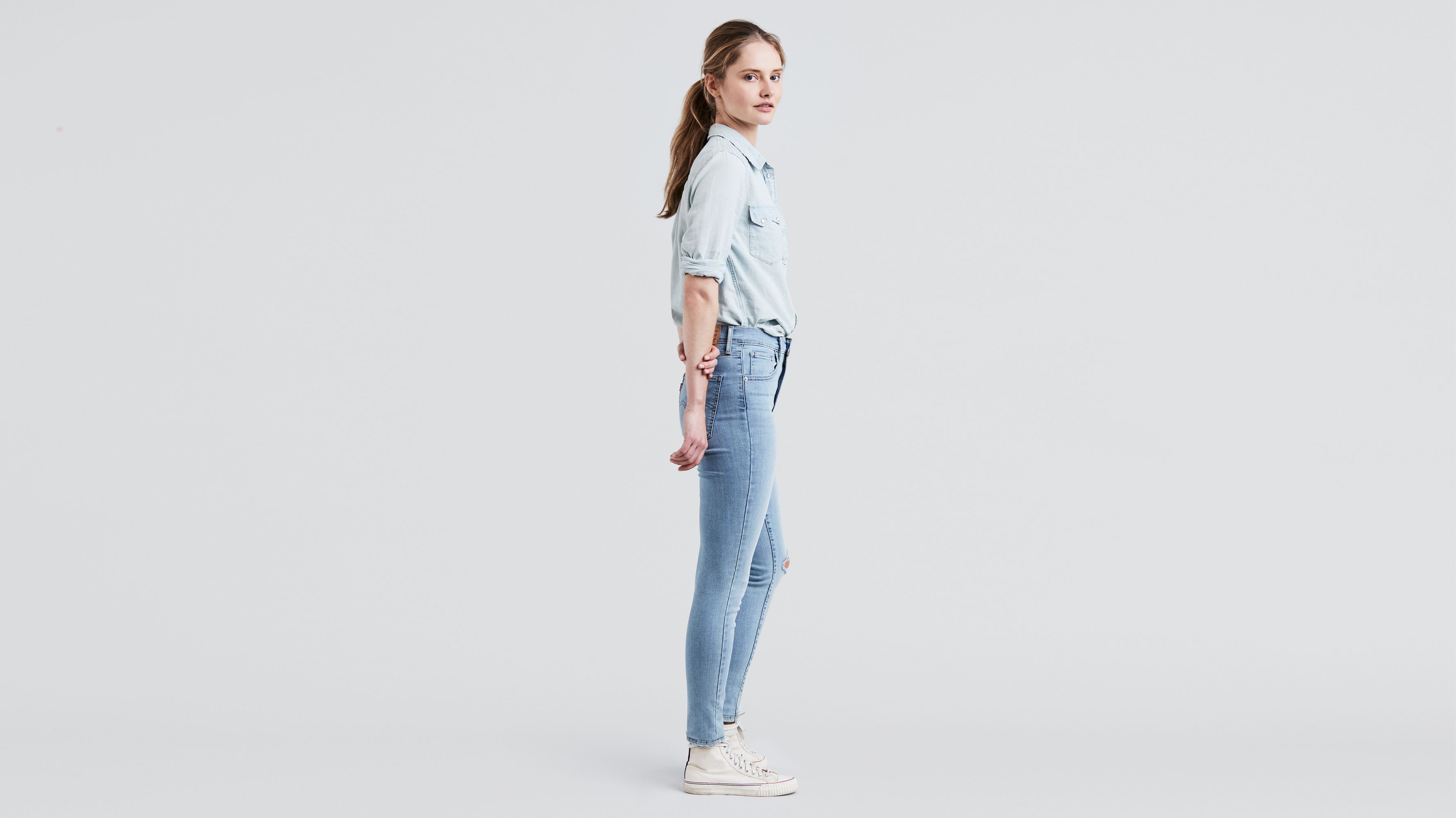 Mile High Super Skinny Women's Jeans - Light Wash | Levi's® US