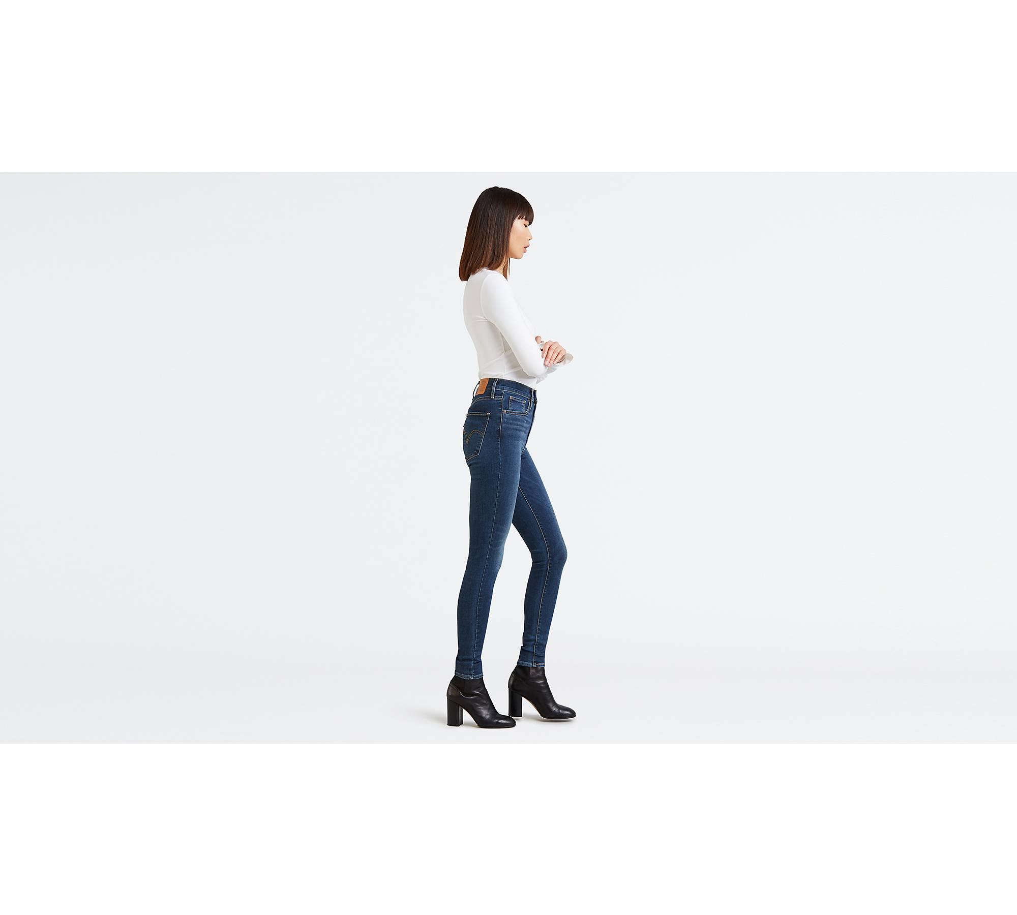 Mile High Super Skinny Women's Jeans - Dark Wash | Levi's® CA