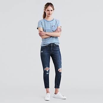 721 High Rise Ankle Skinny Jeans 1