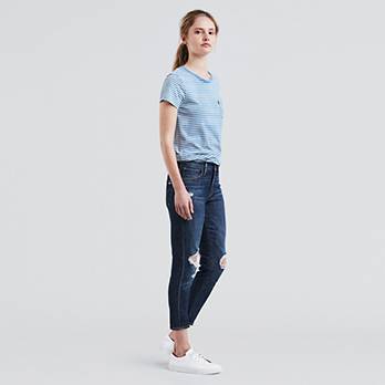 721 High Rise Ankle Skinny Jeans 2