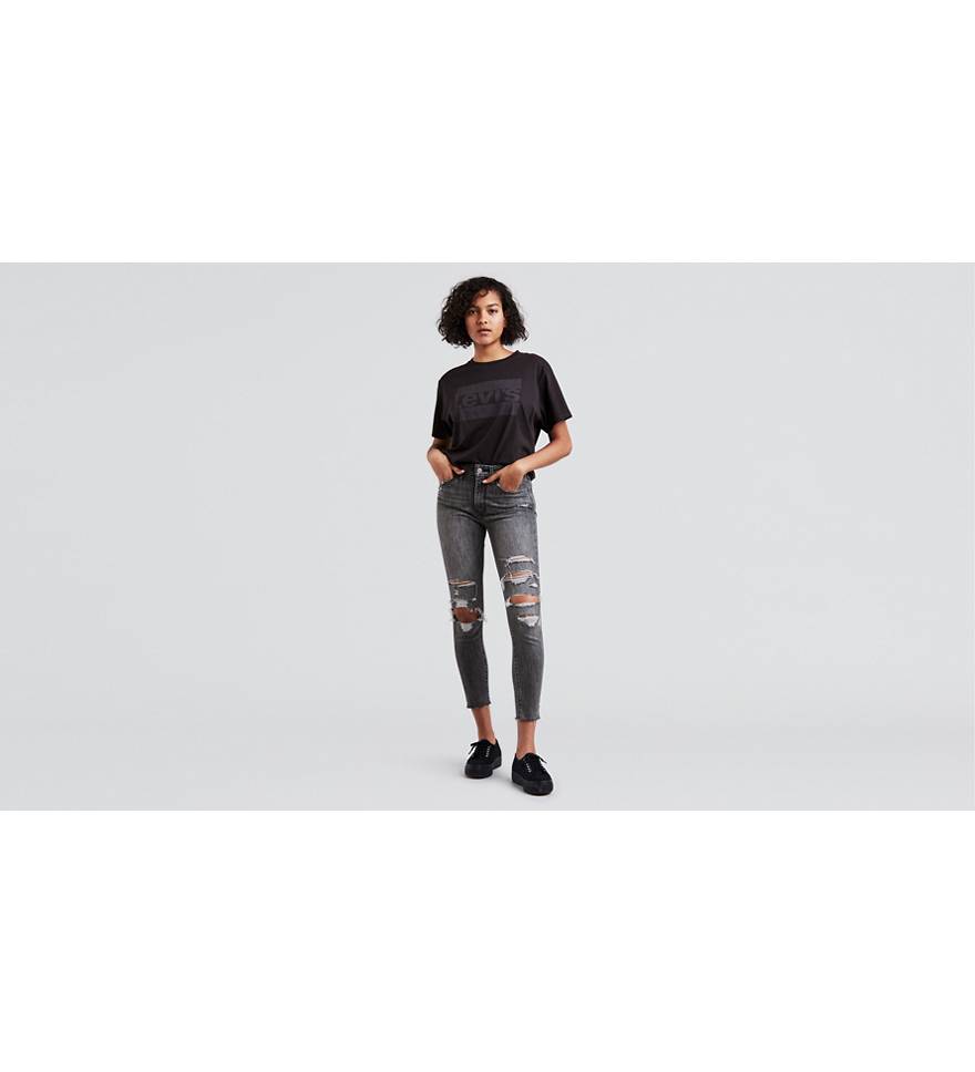 721 High Rise Ankle Skinny Jeans - Grey | Levi's® US