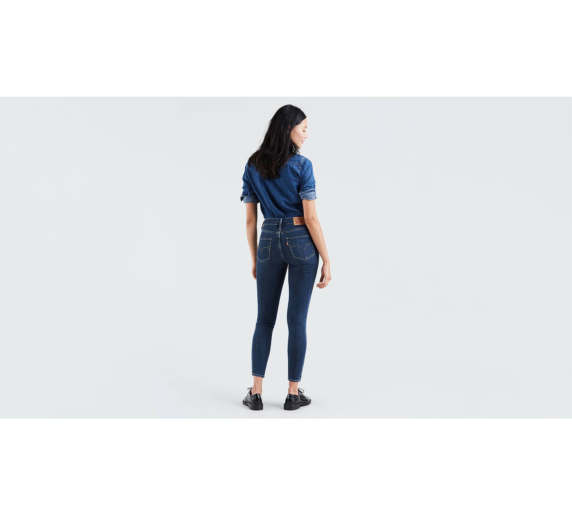 721 High Rise Ankle Skinny Women's Jeans - Dark Wash