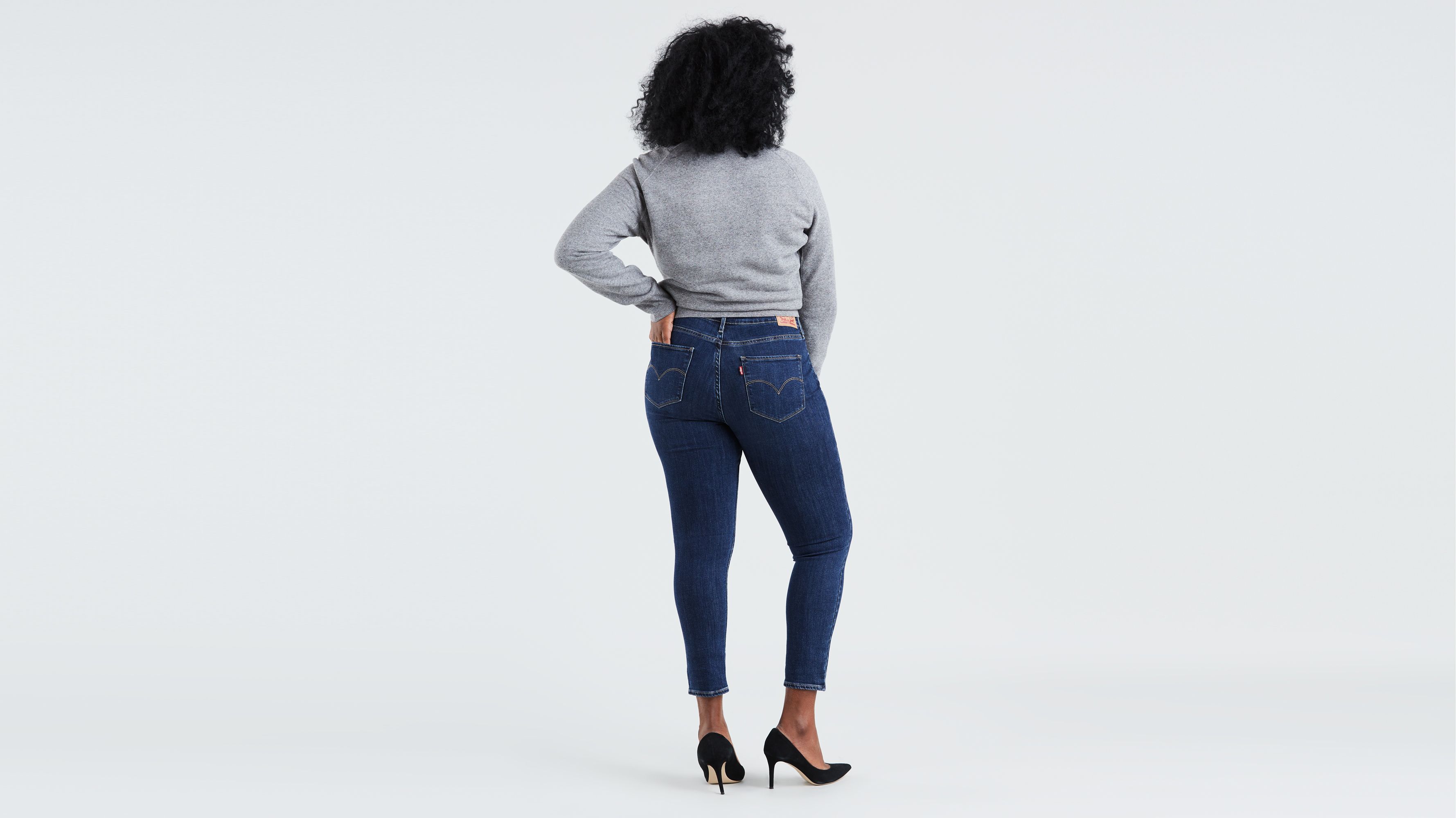 Levis high waisted ankle jeans hotsell