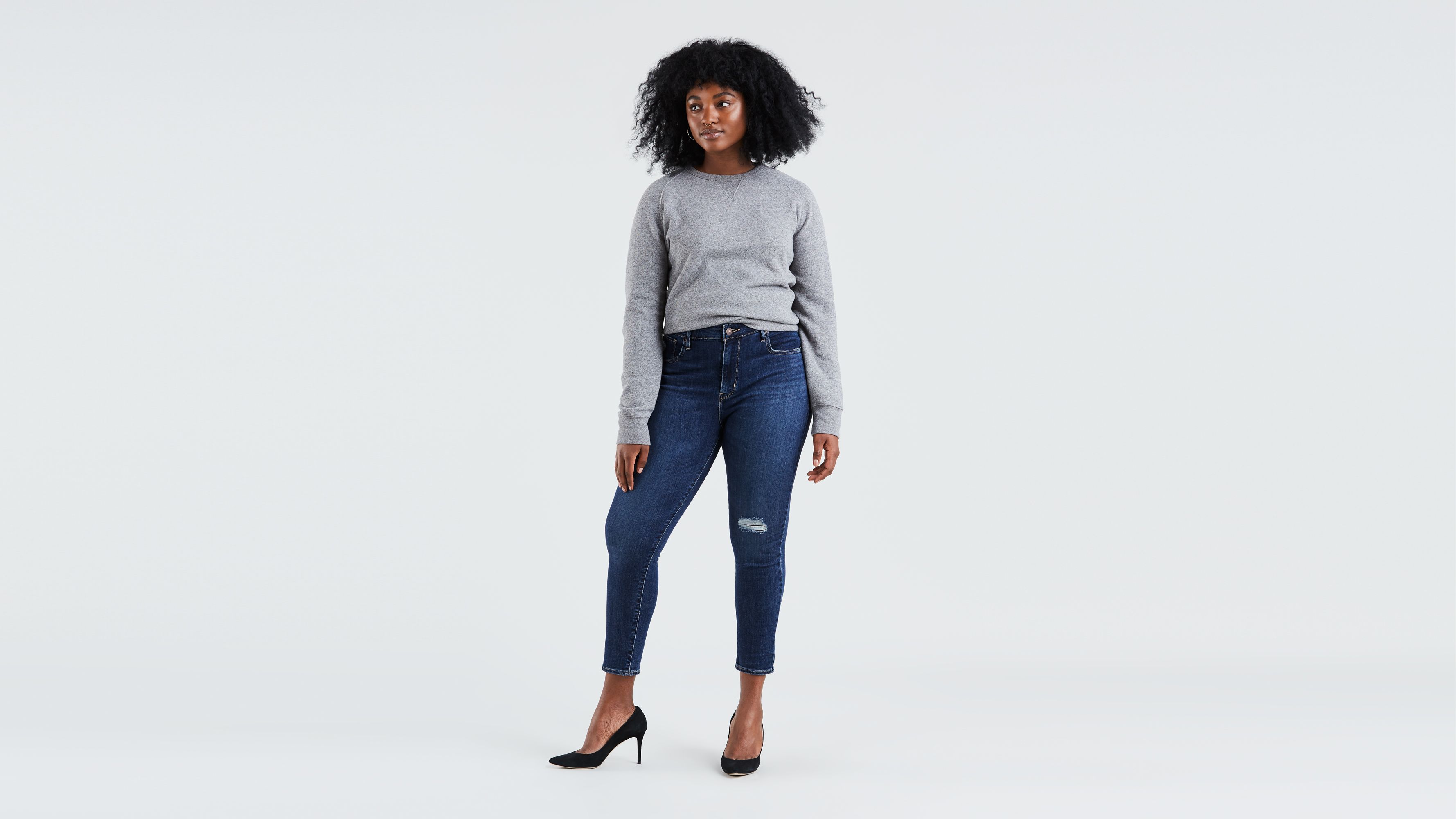 Levis signature high on sale rise ankle skinny