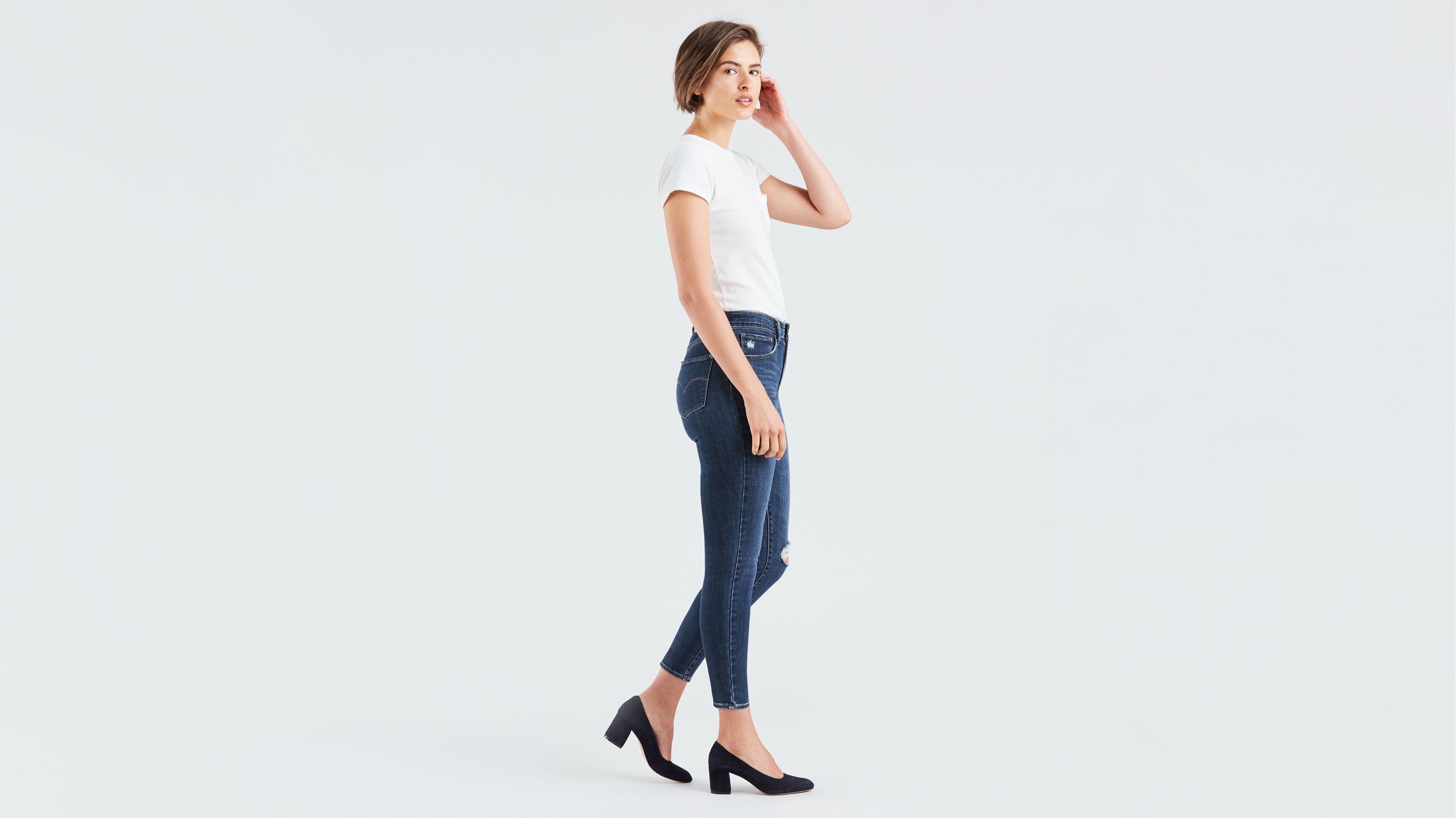 Levis signature high rise hotsell ankle skinny